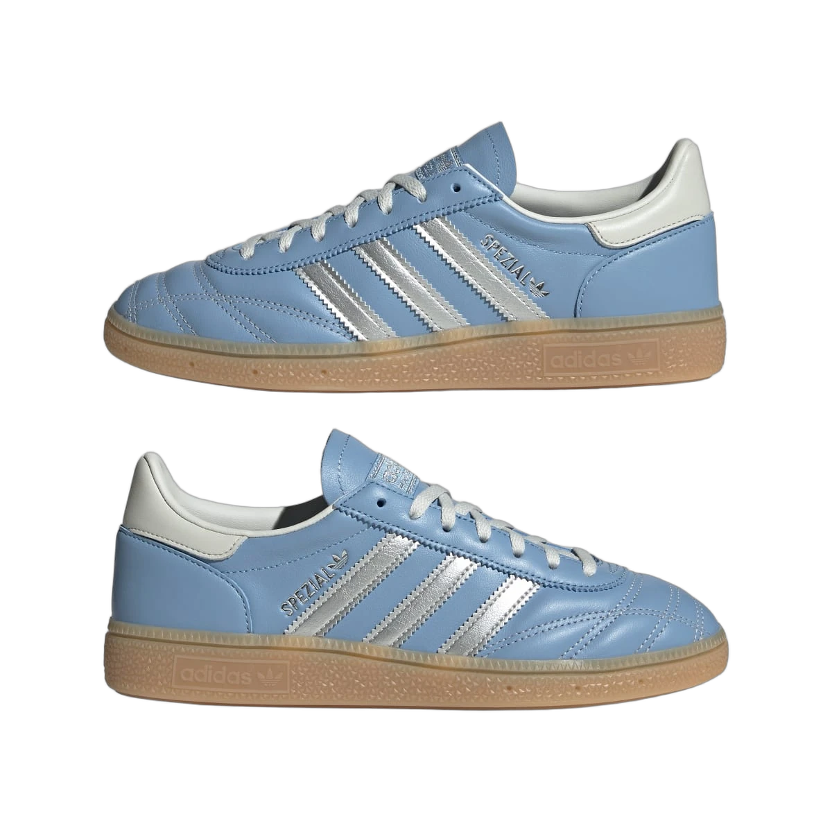 Adidas Handball Spezial Quilted Stitching Ash Blue Silver