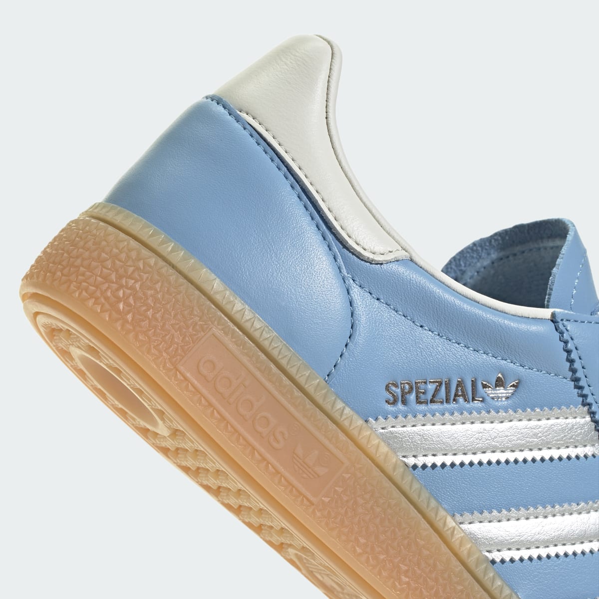 Adidas Handball Spezial Quilted Stitching Ash Blue Silver
