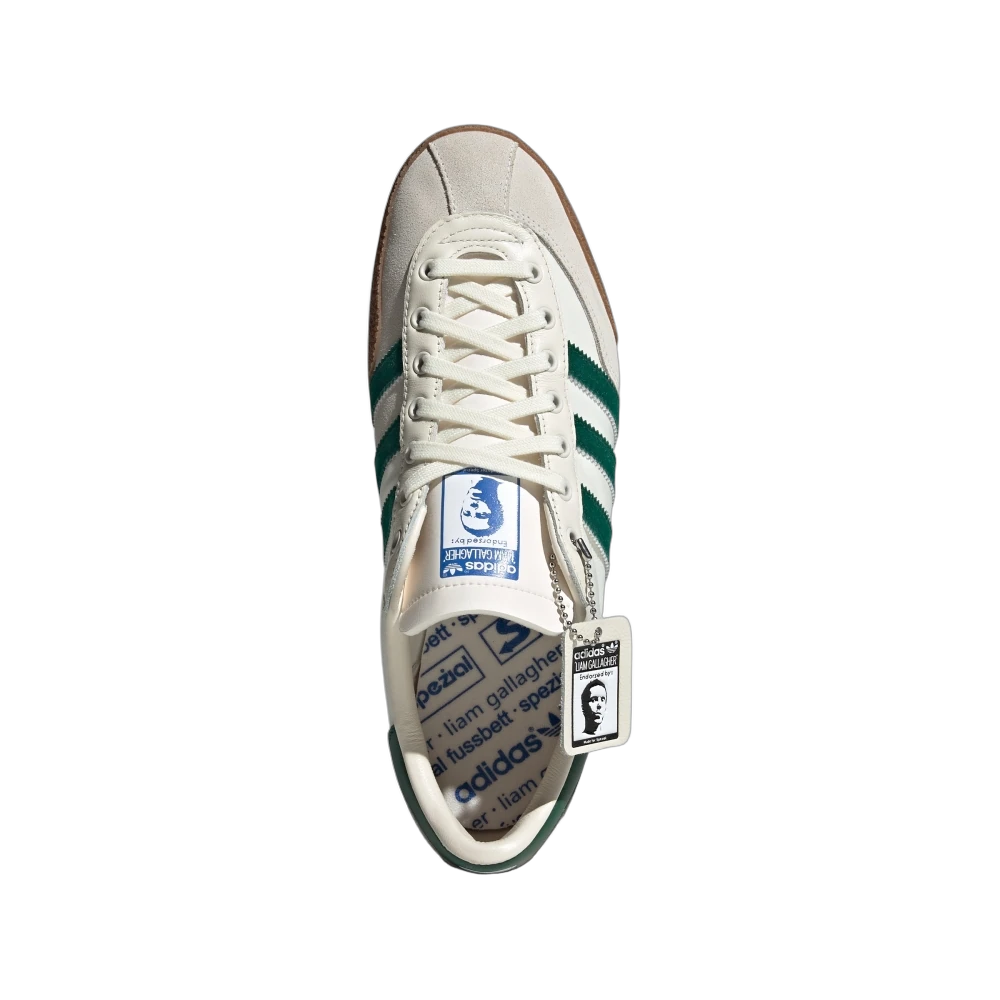 Adidas LG II SPZL Liam Gallagher Bottle Green, Cream White/Collegiate Green/Off White (IF8358)
