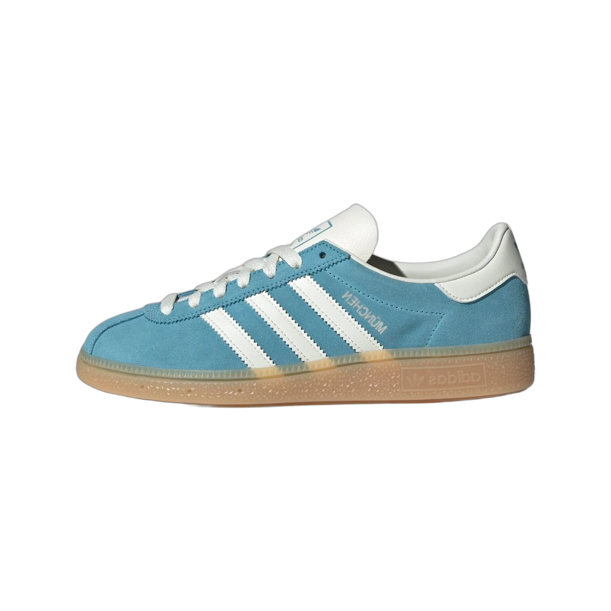 Adidas Muenchen Preloved Blue Off White Silver Metallic
