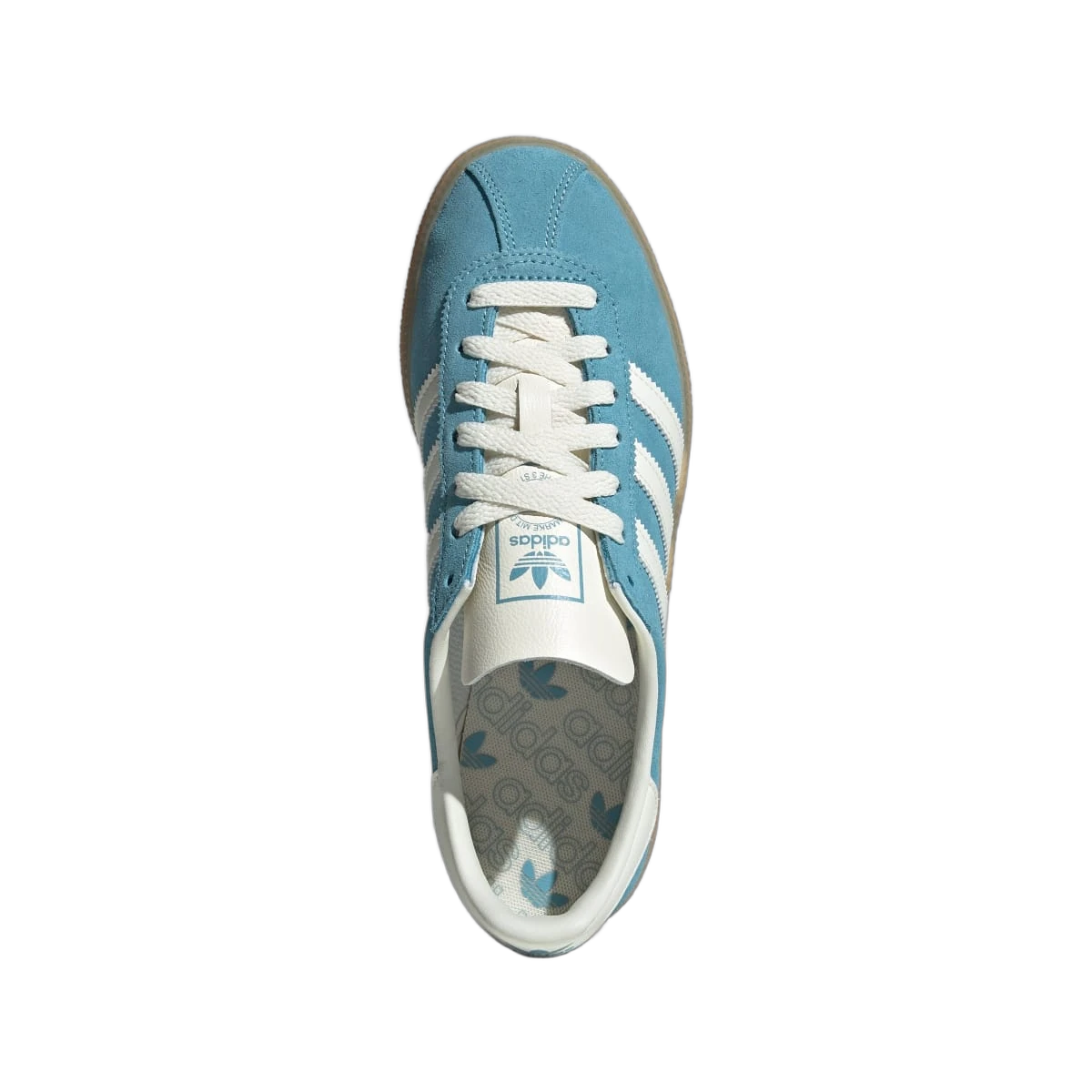 Adidas Muenchen Preloved Blue Off White Silver Metallic