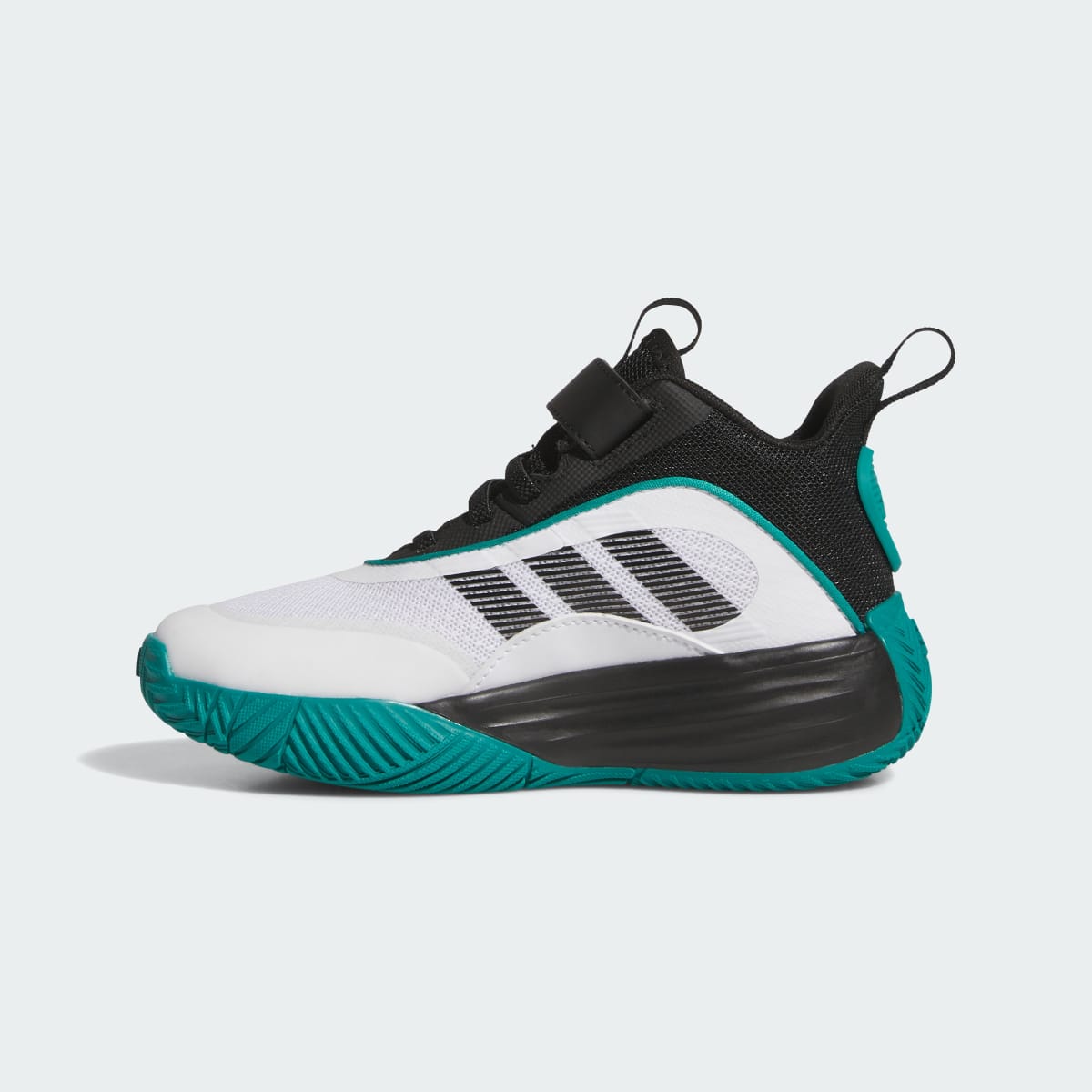 Adidas Ownthegame 3.0 Cloud White Core Black Pure Teal
