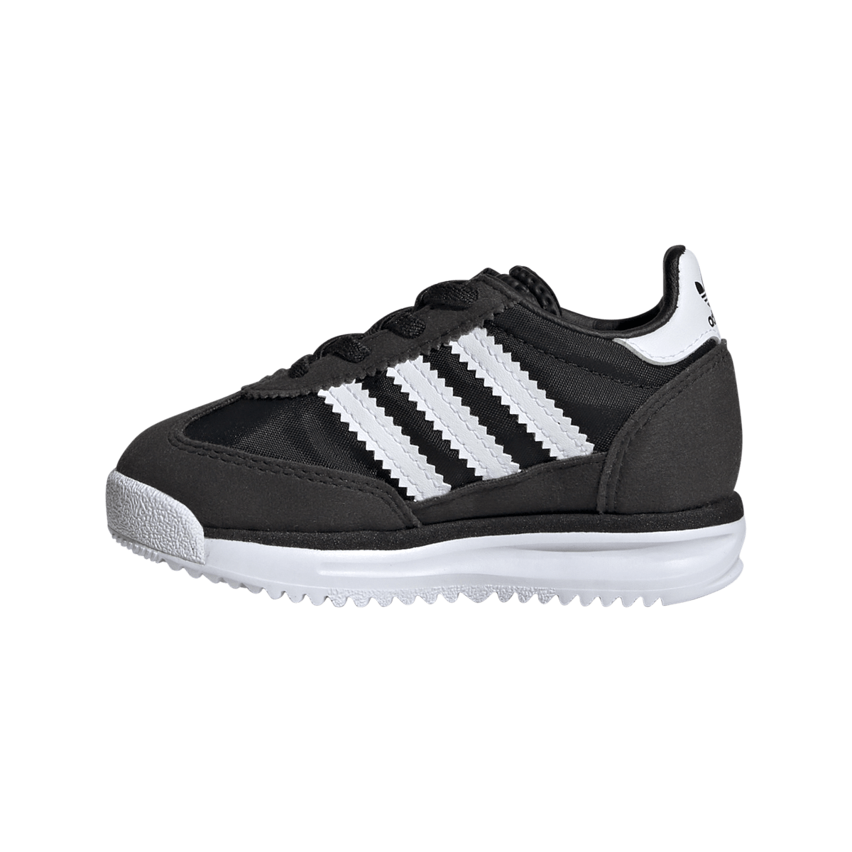 Adidas SL 72 RS Elastic Laces Core Black Cloud White Blue (TD)