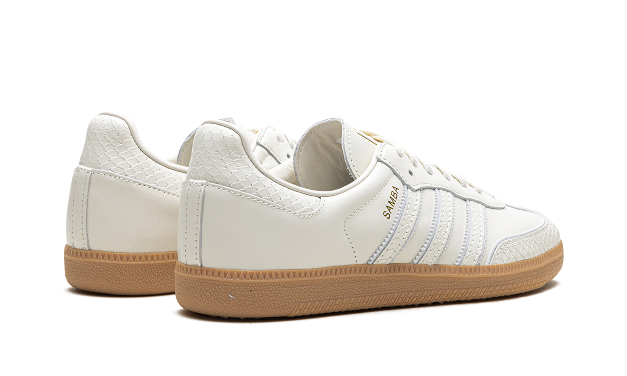 Adidas Samba Core White Snakeskin