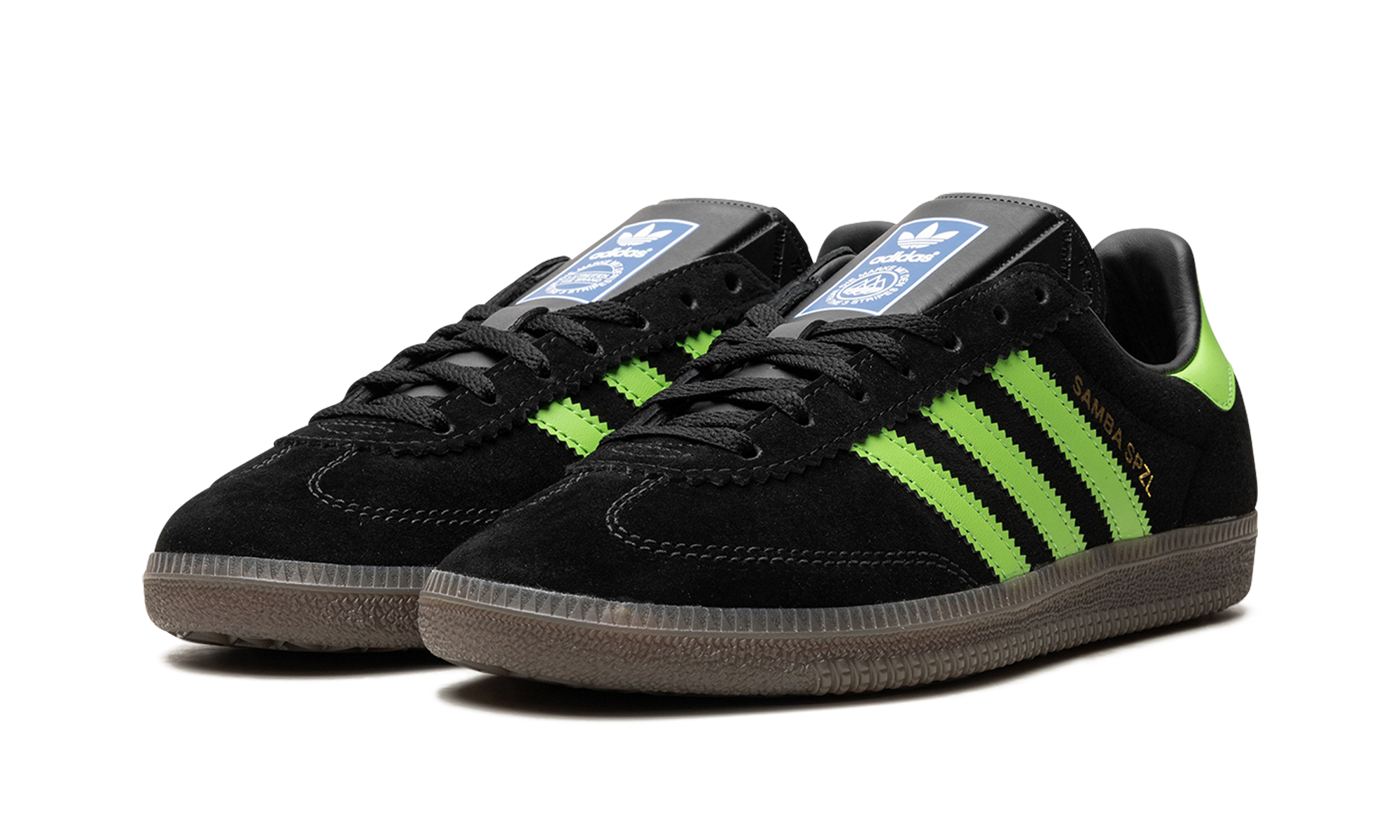 Adidas Samba Deco SPZL Black Lucid Lime