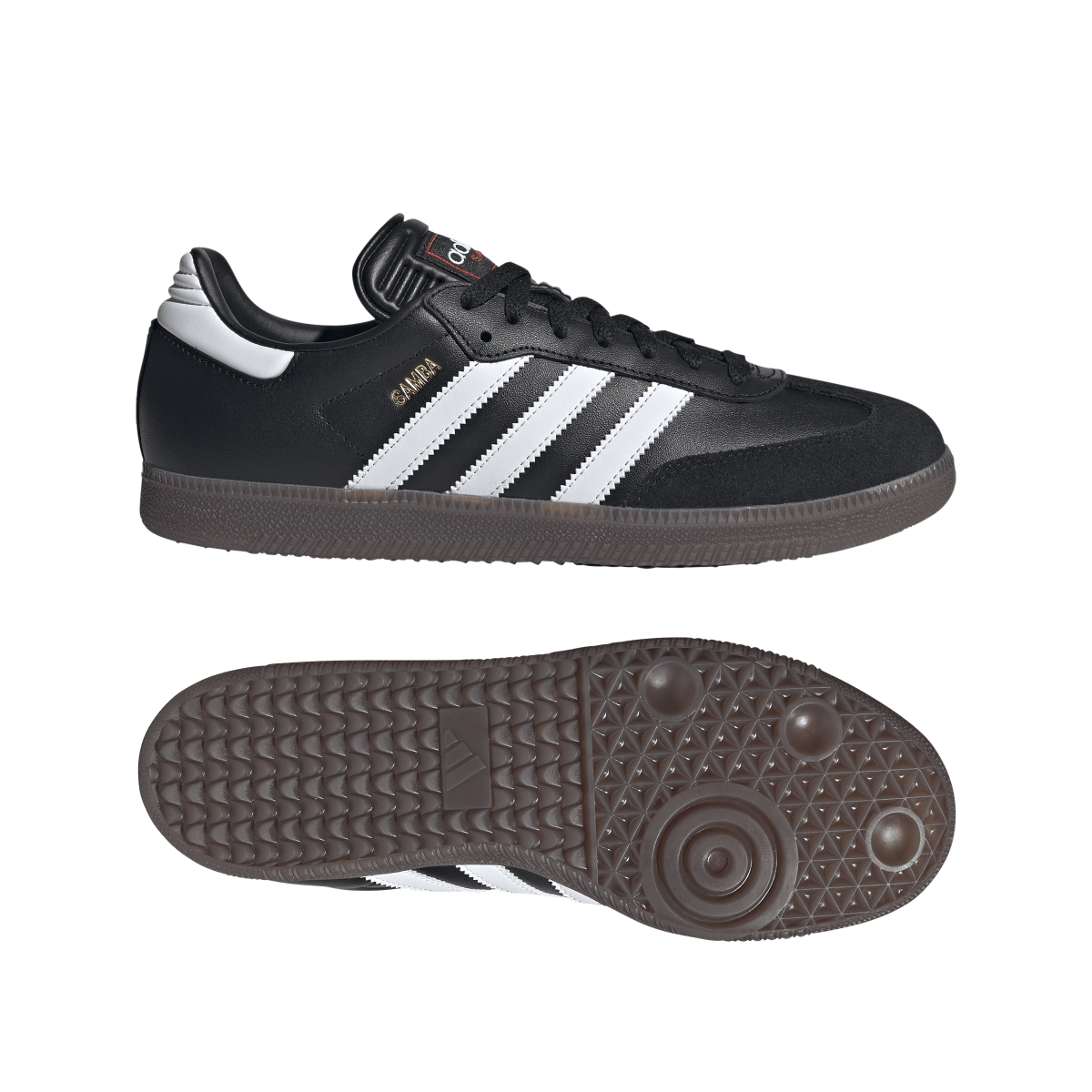 Adidas Samba Indoor Core Black Cloud White Vivid Red