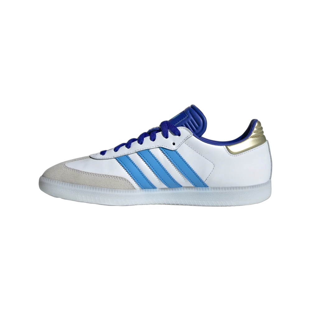 Adidas Samba Indoor Lionel Messi, White/Lucid Blue/Blue Burst/Gold (ID3550)