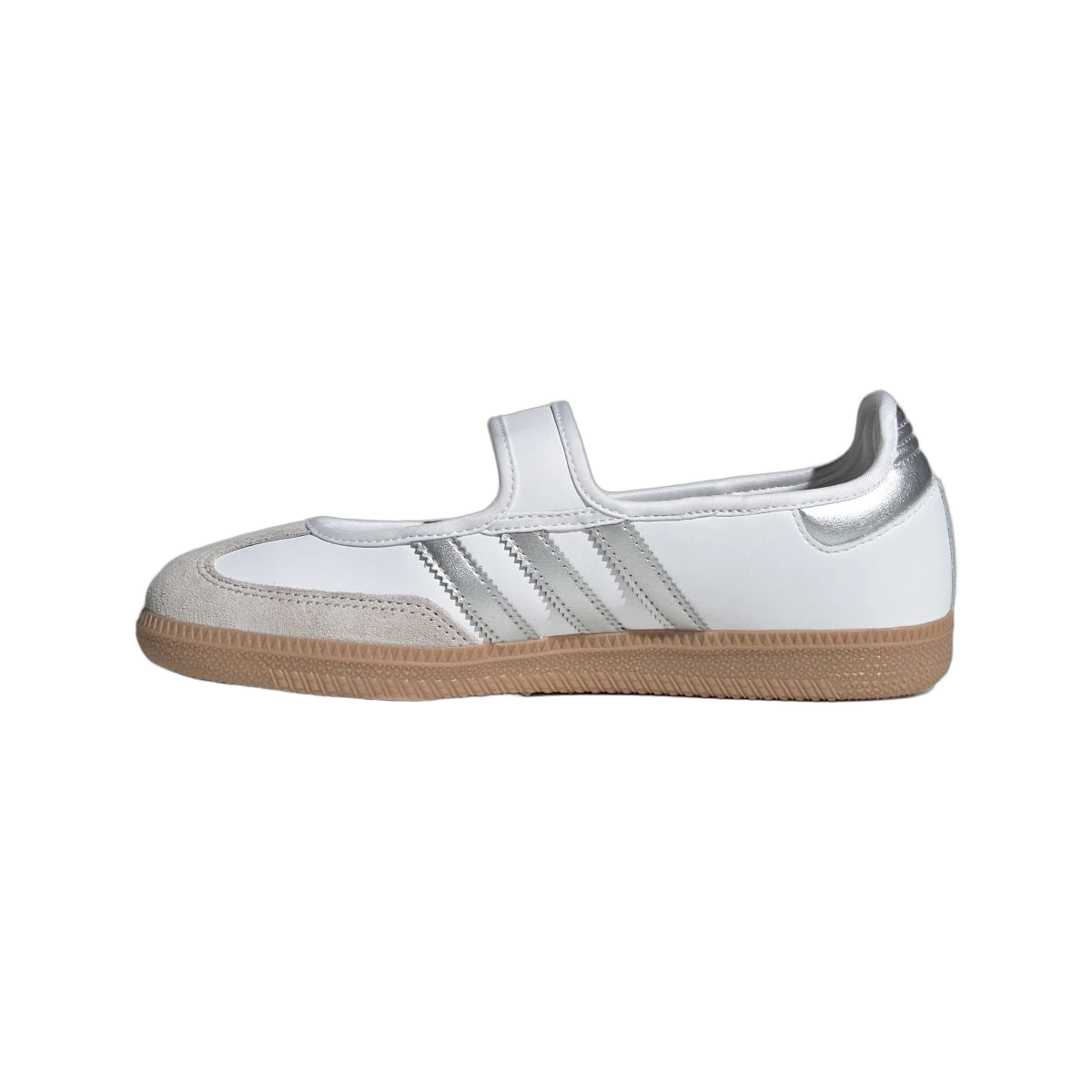 Adidas Samba Jane White Silver Metallic