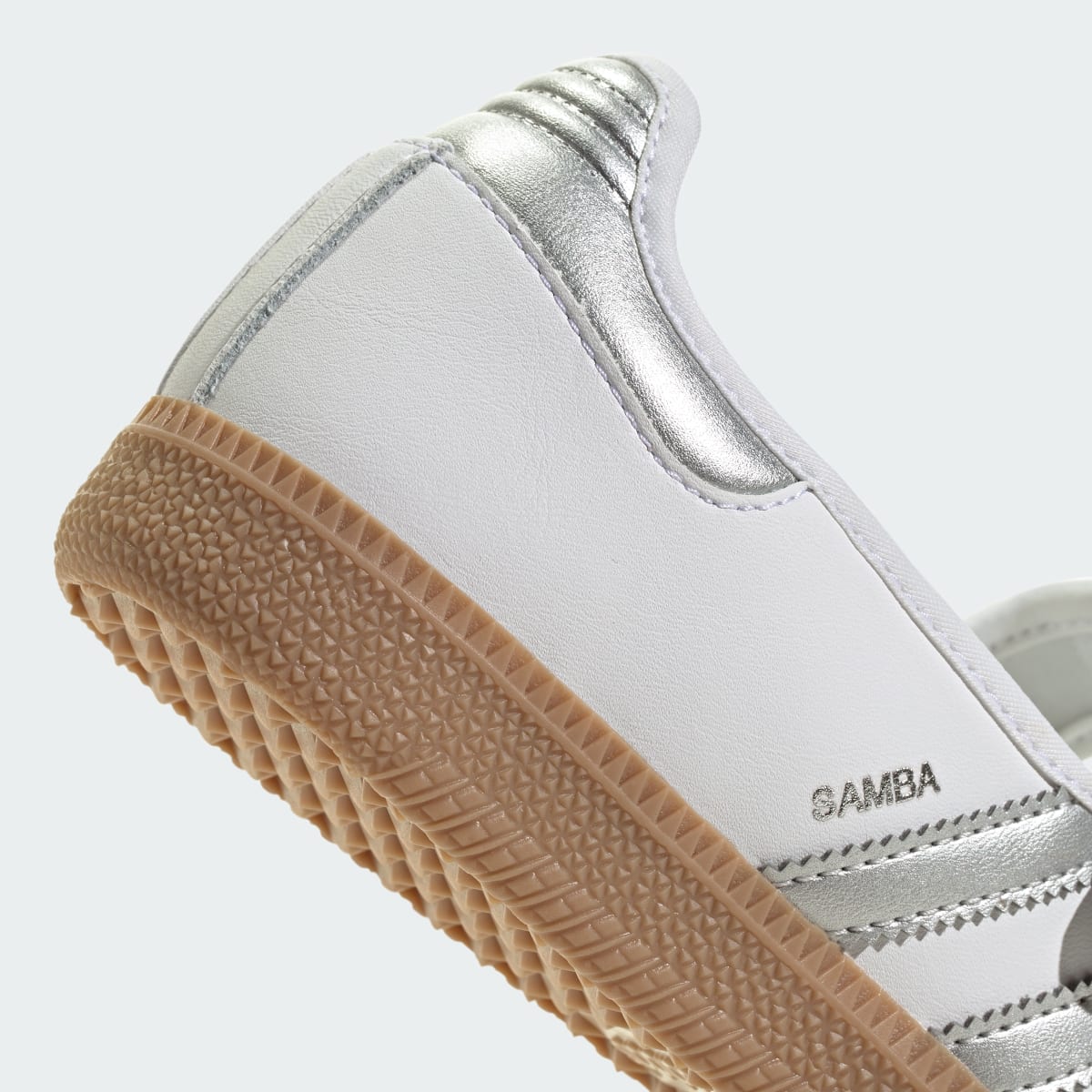Adidas Samba Jane White Silver Metallic