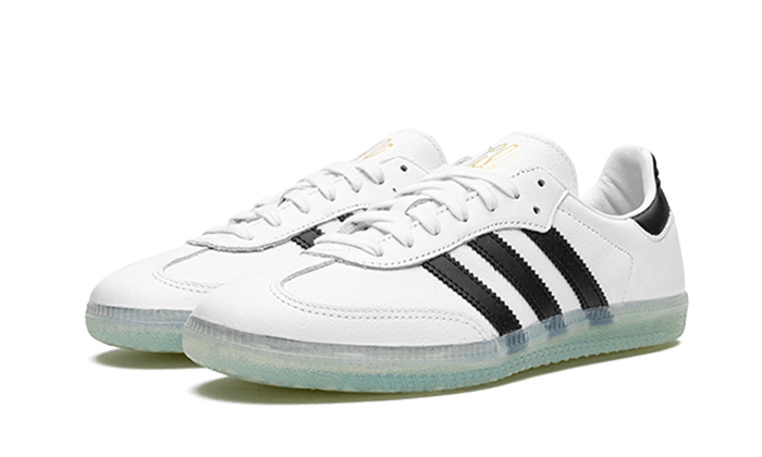 Adidas Samba Jason Dill White Black, Cloud White/Core Black/Gold Metallic (GZ4730)