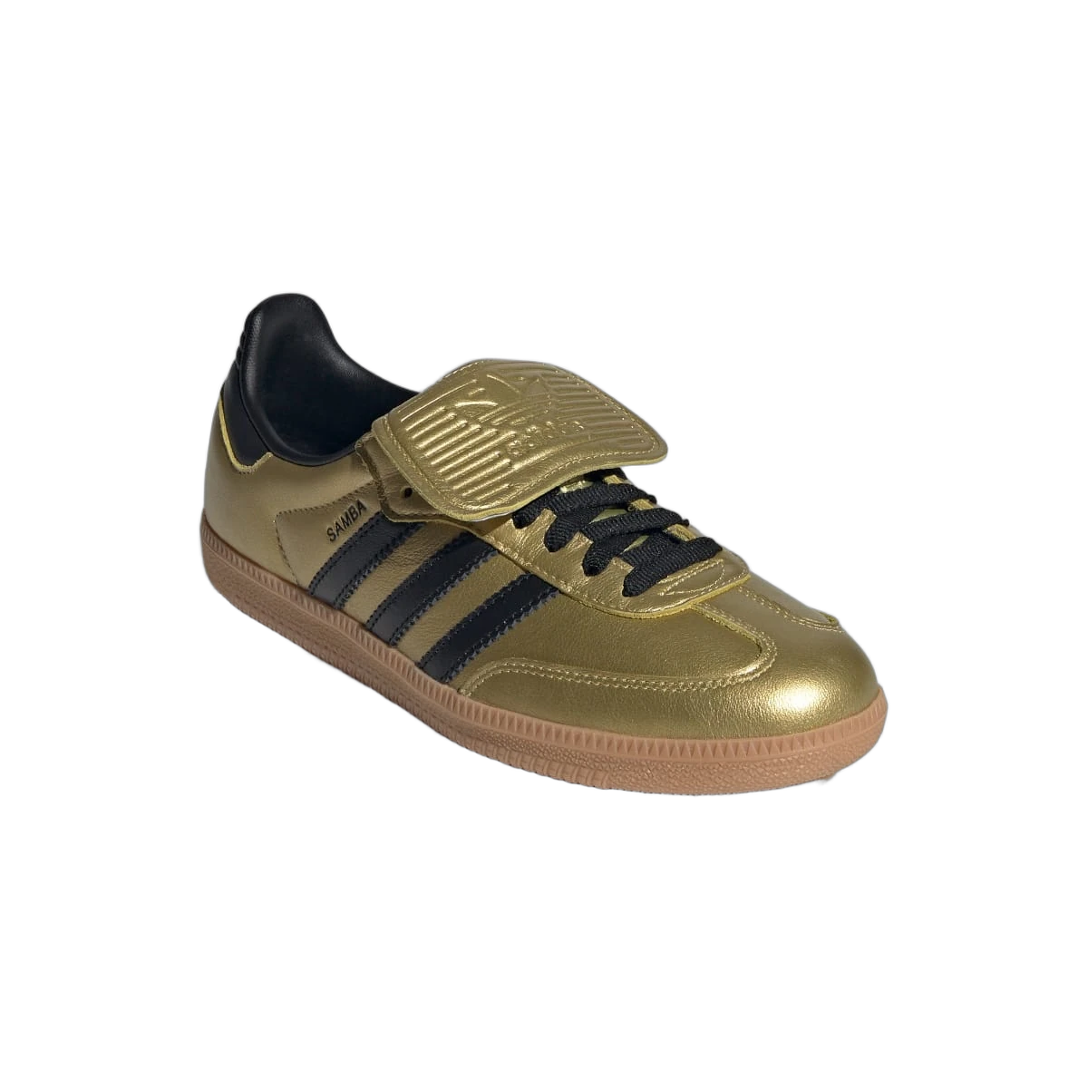 Adidas Samba LT Gold Metallic Black Gum