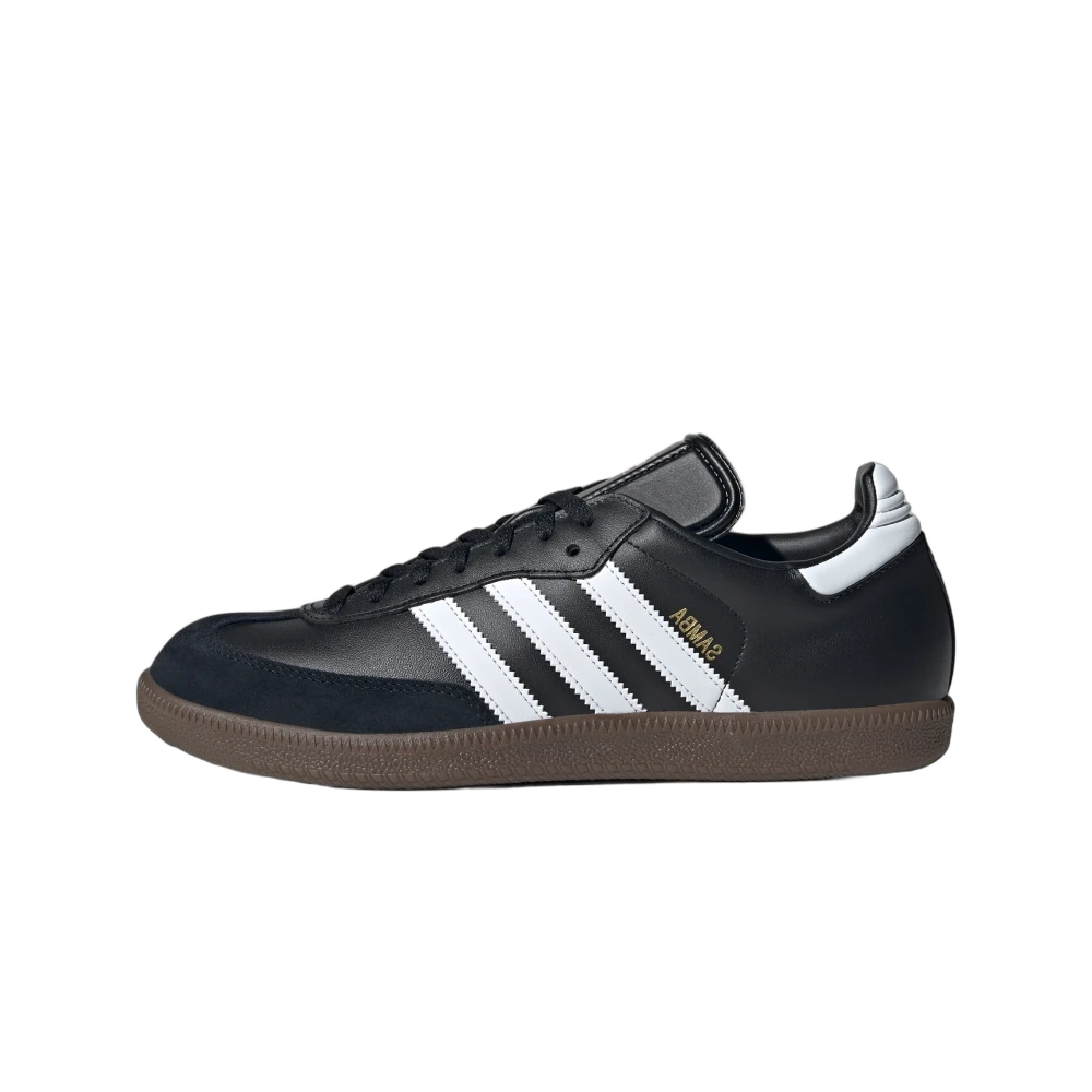 Adidas Samba Leather Black White, Core Black/Cloud White/Core Black (019000)