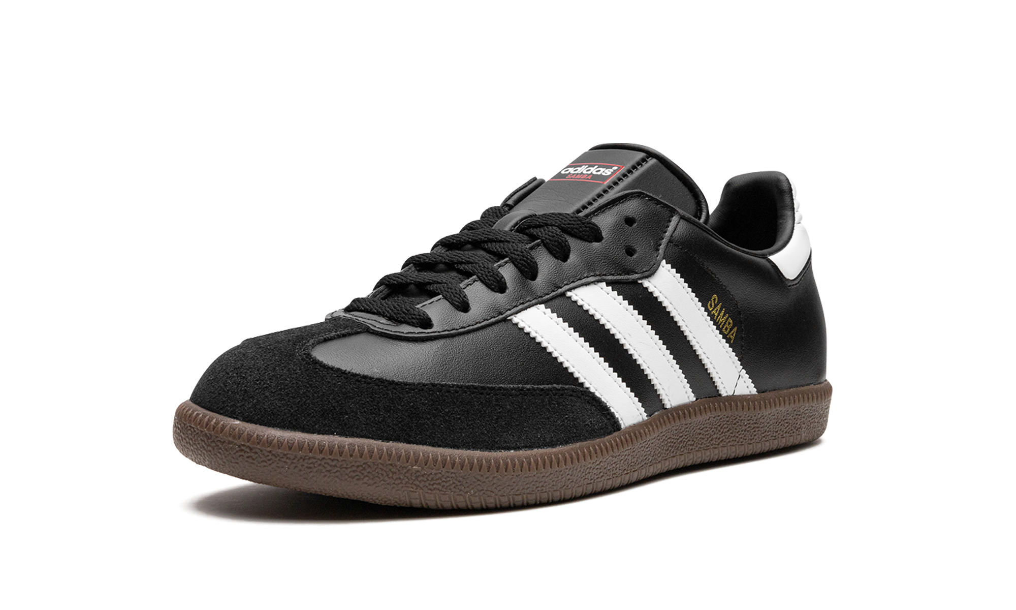 Adidas Samba Leather Black White