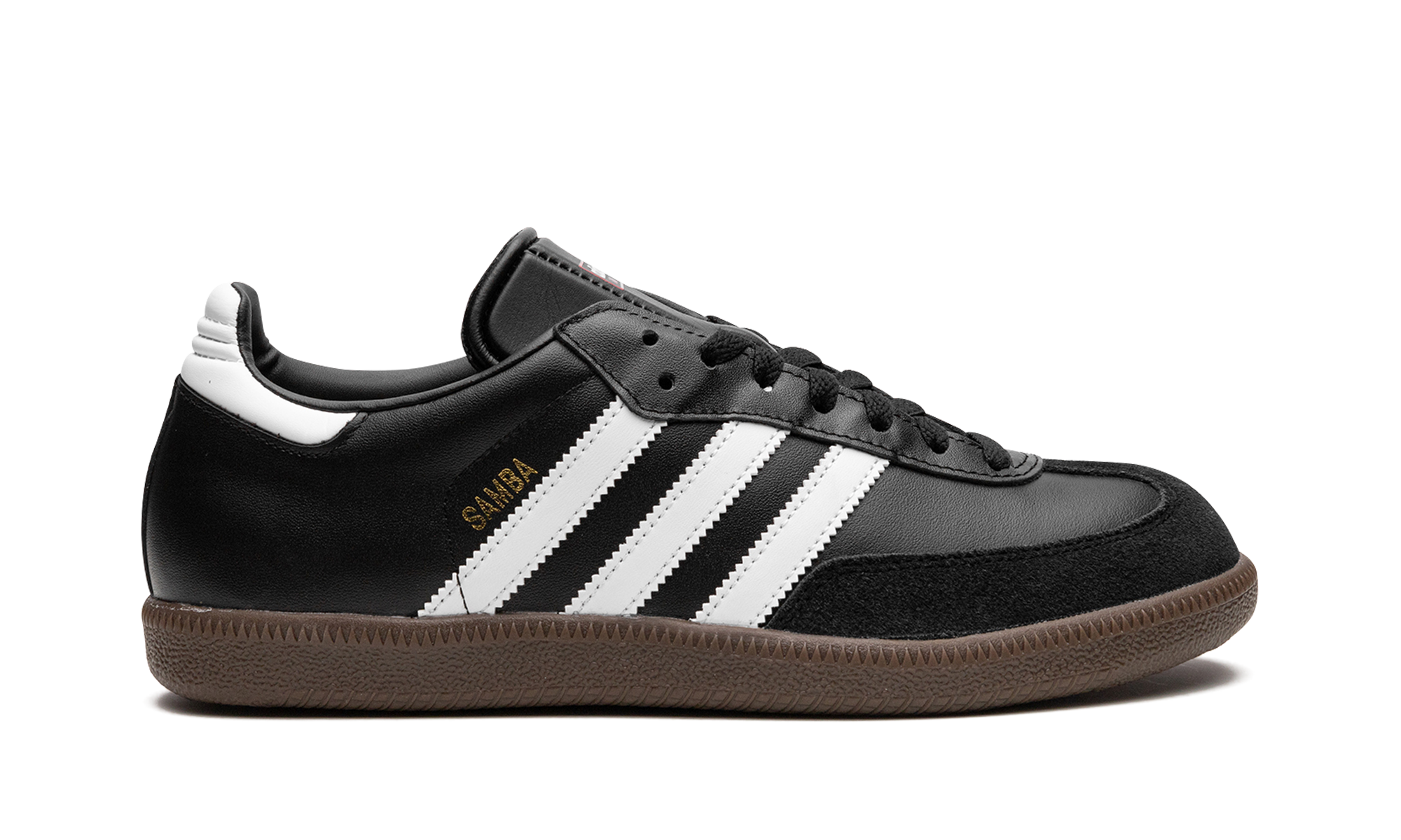Adidas Samba Leather Black White