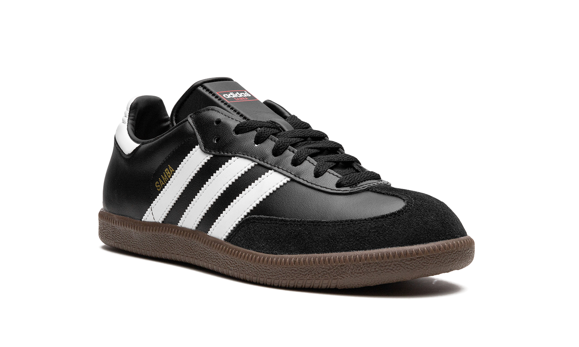 Adidas Samba Leather Black White