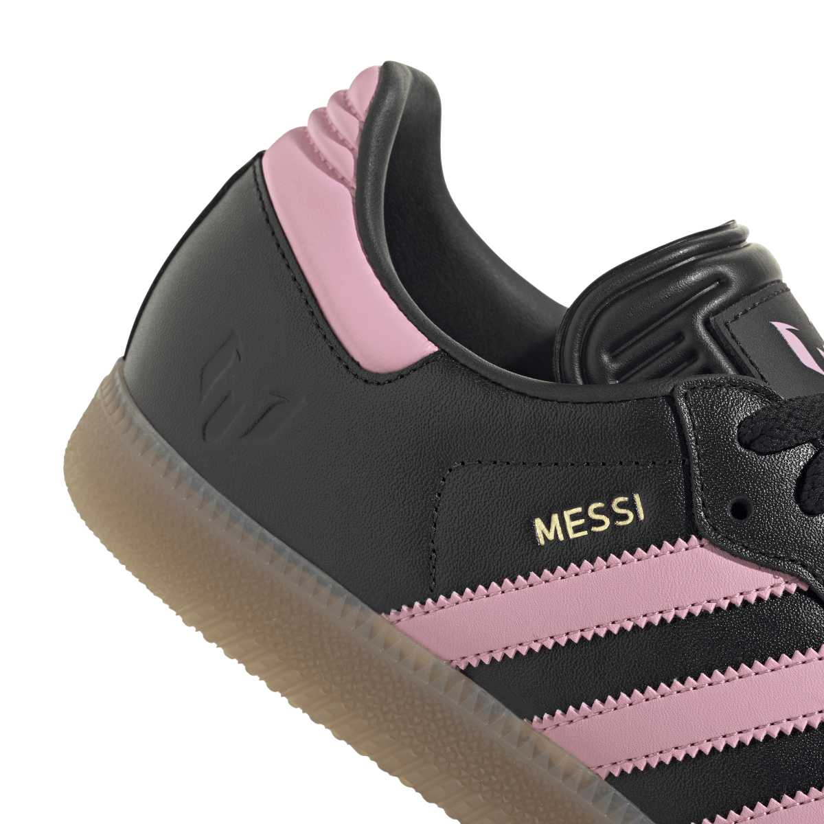 Adidas Samba Messi Black Gold Metallic