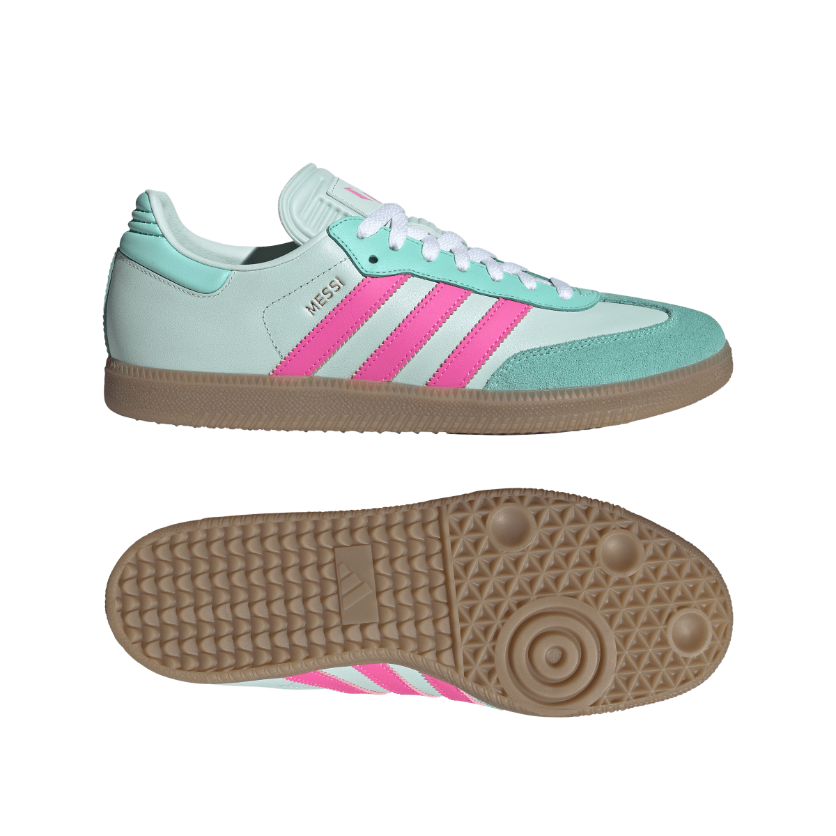 Adidas Samba Messi Halo Mint Pink