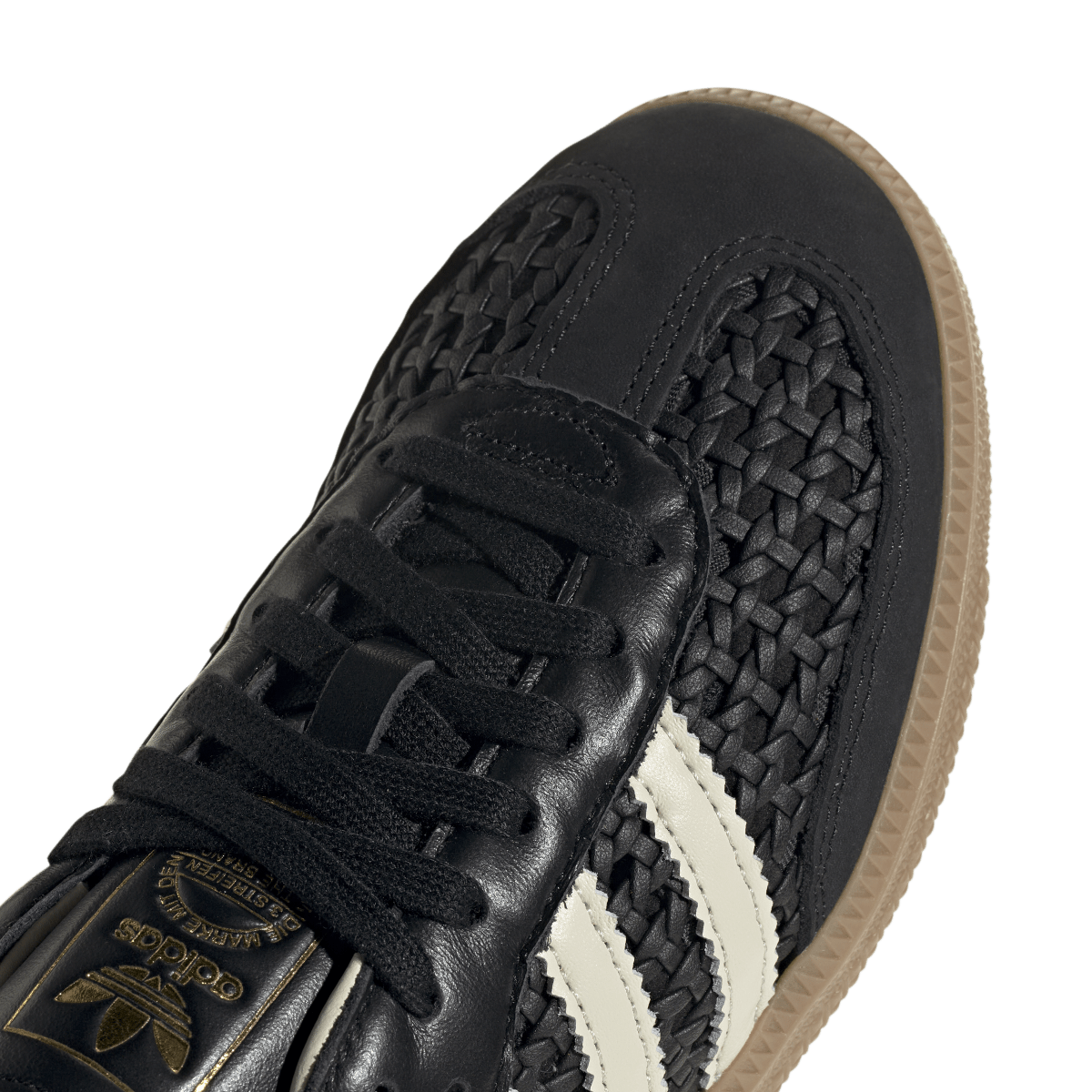 Adidas Samba OG Basketweave Black Cream White