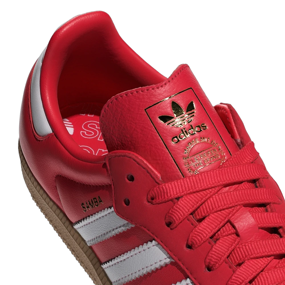 Adidas Samba OG Better Scarlet, White/Better Scarlet/Gum (IE6524)