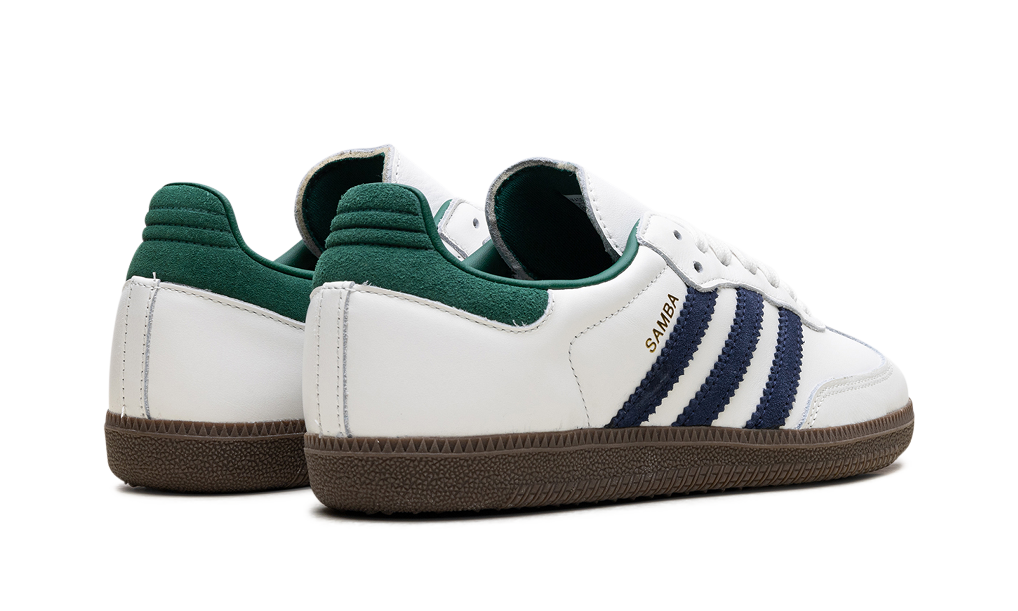 Adidas Samba OG Black White Collegiate Green