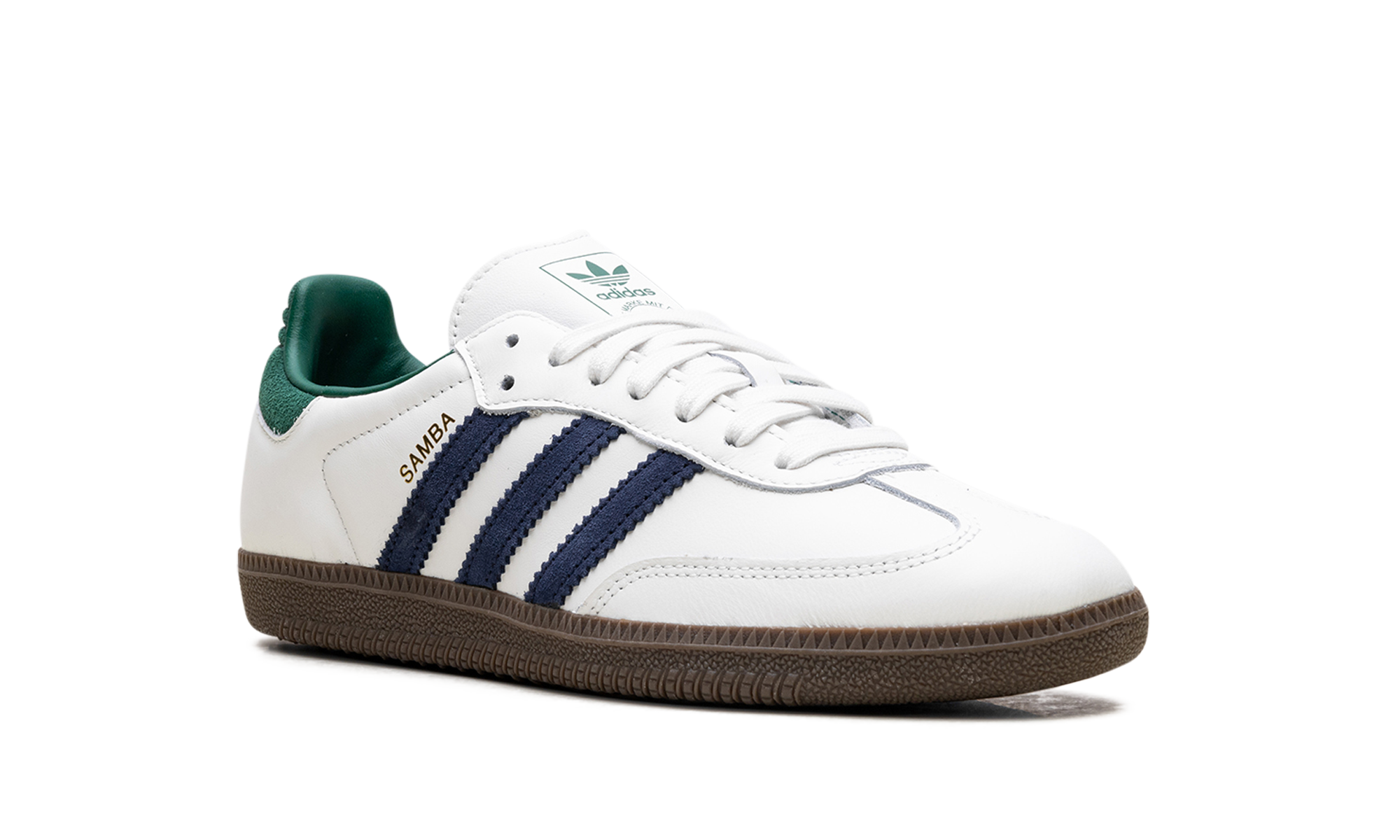 Adidas Samba OG Black White Collegiate Green