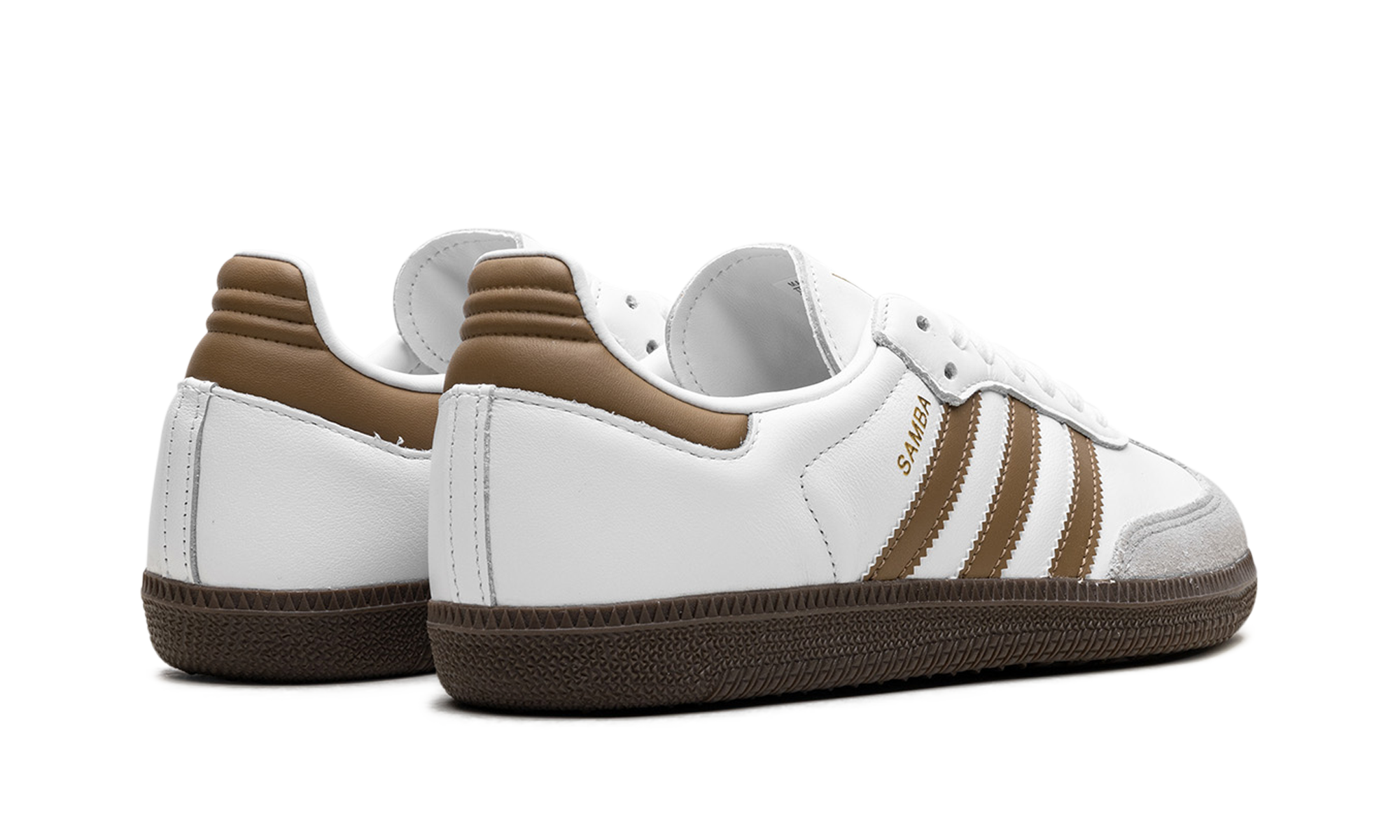 Adidas Samba OG Cloud White Brown Desert