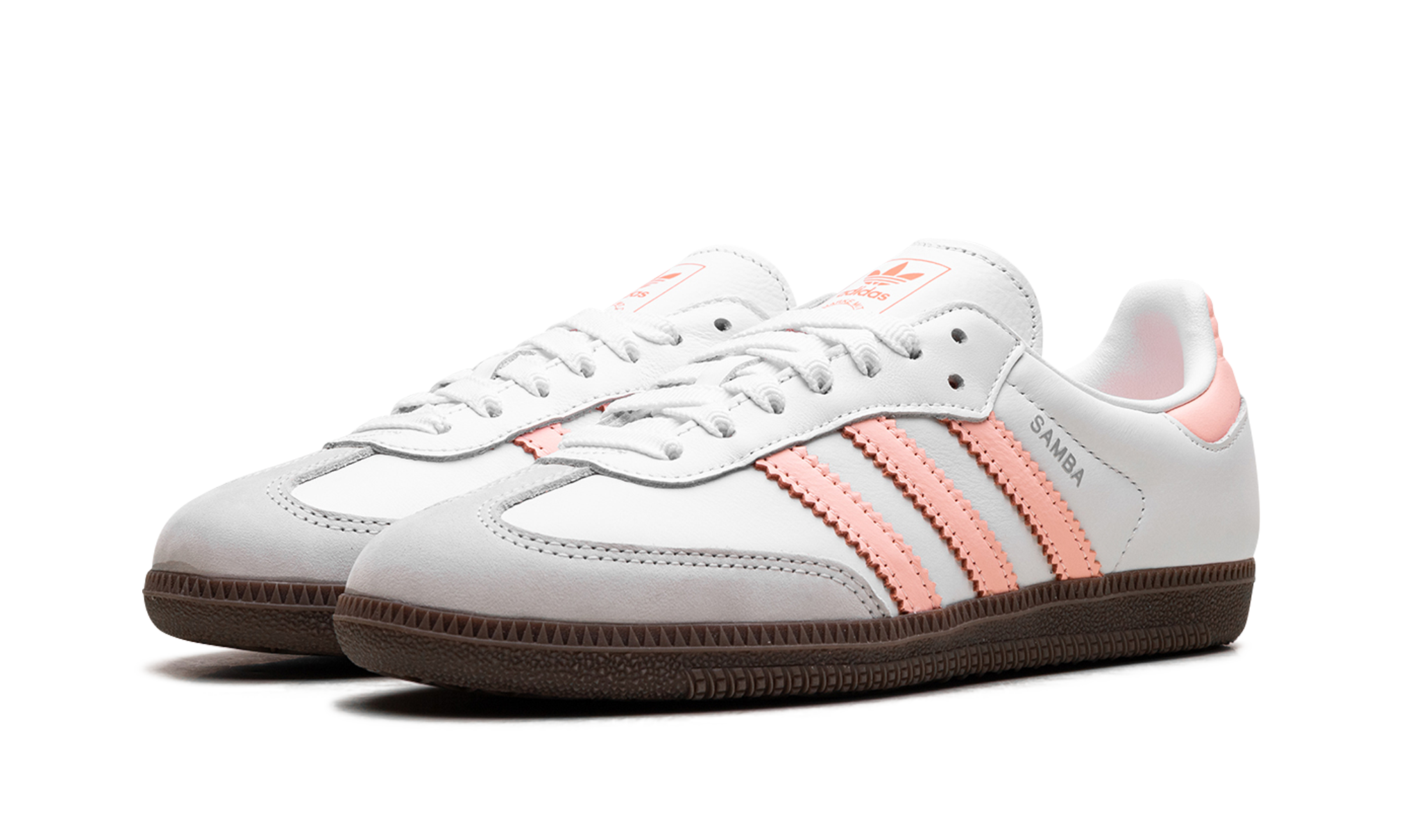 Adidas Samba OG Cloud White Clear Orange Semi Coral