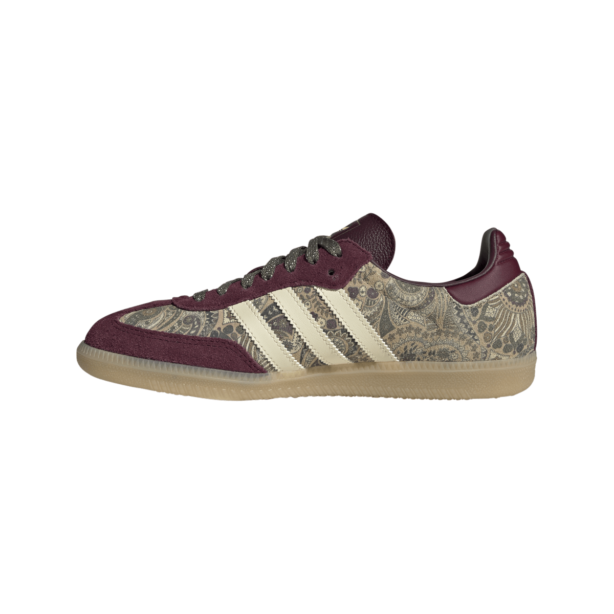 Adidas Samba OG Liberty London Maroon Warm Vanilla