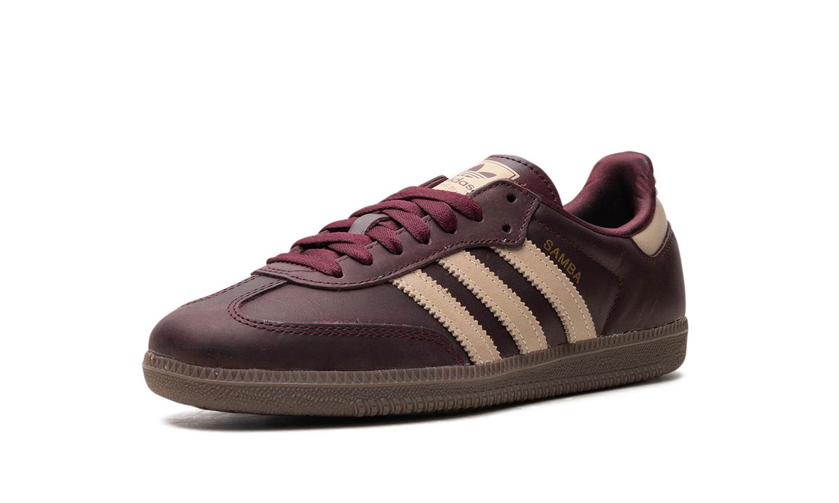 Adidas Samba OG Maroon Crystal Sand