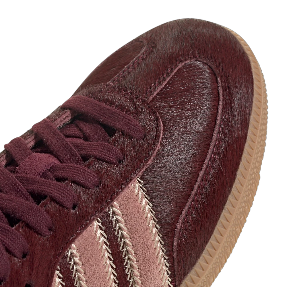Adidas Samba OG Maroon Sand Strata Pony, Sand Strata/Maroon/Warm Clay (JP5330)