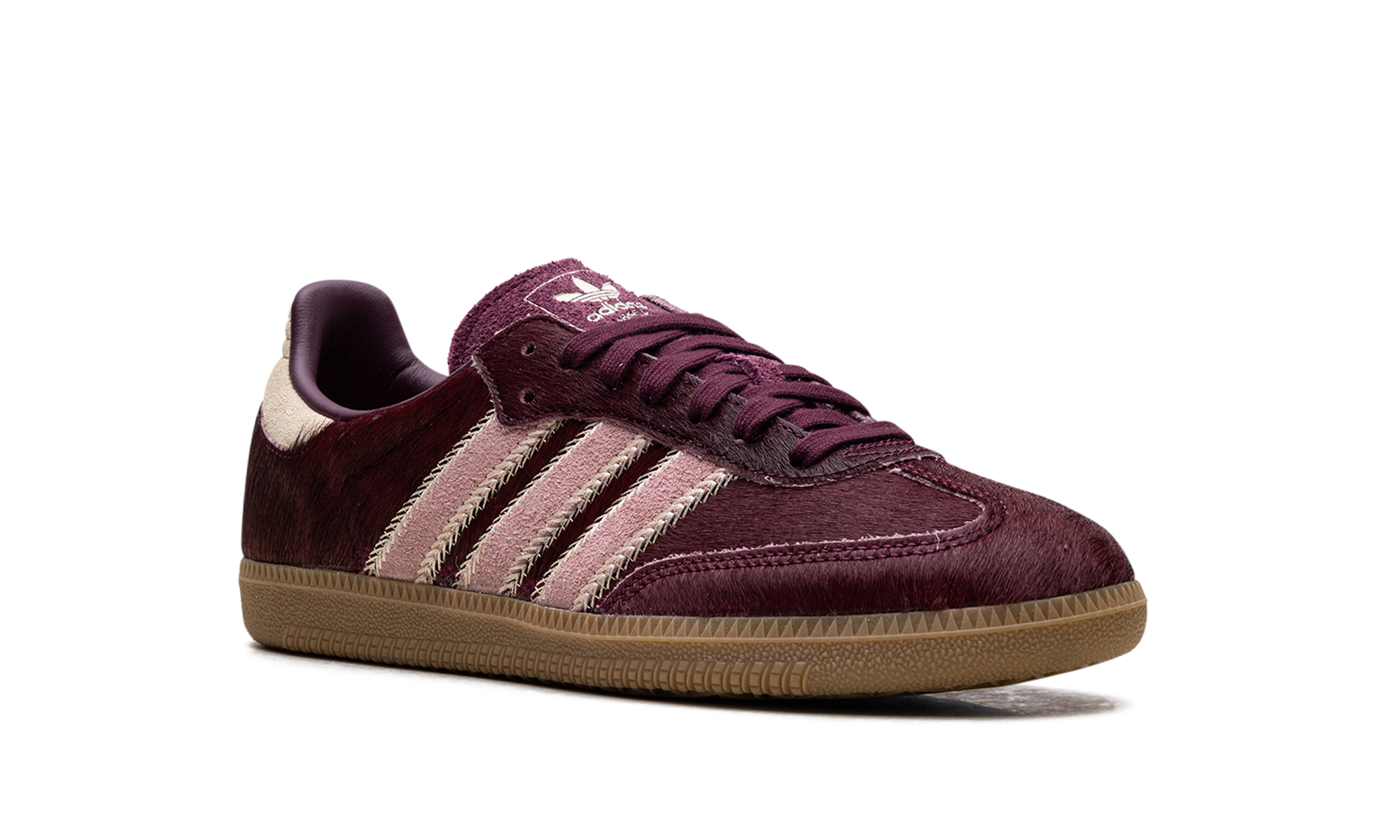 Adidas Samba OG Maroon Sand Strata Pony