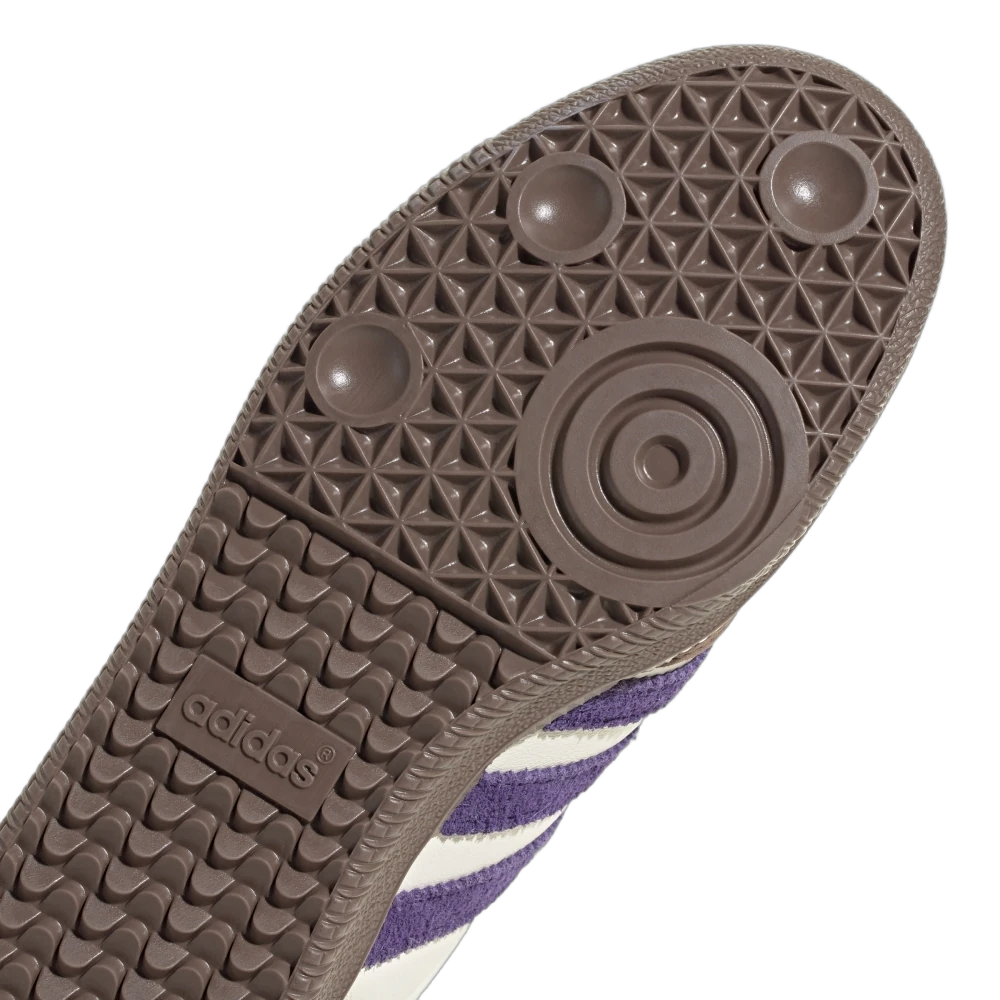 Adidas Samba OG Off White Core Purple Green Brown, Off White/Core Purple/Prologue Green (ID8349)