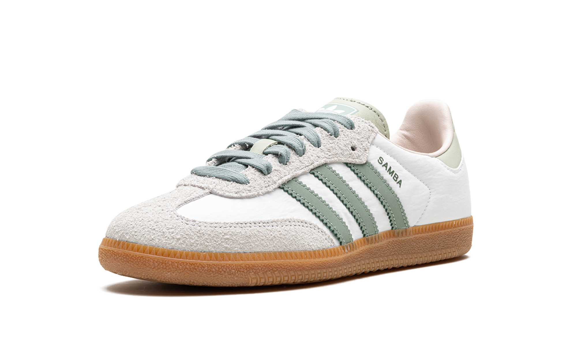 Adidas Samba OG Silver Green Putty Mauve