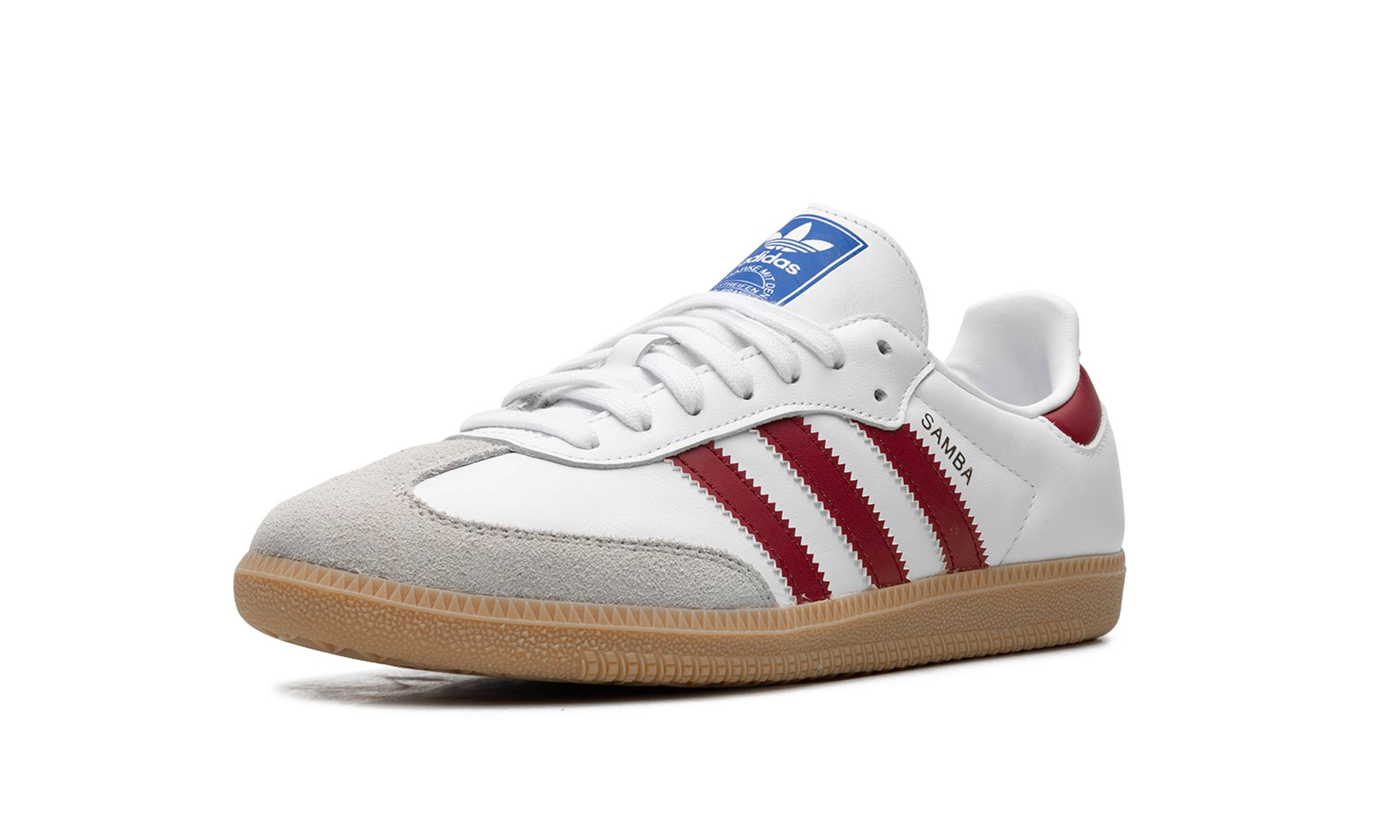 Adidas Samba OG White Burgundy Gum