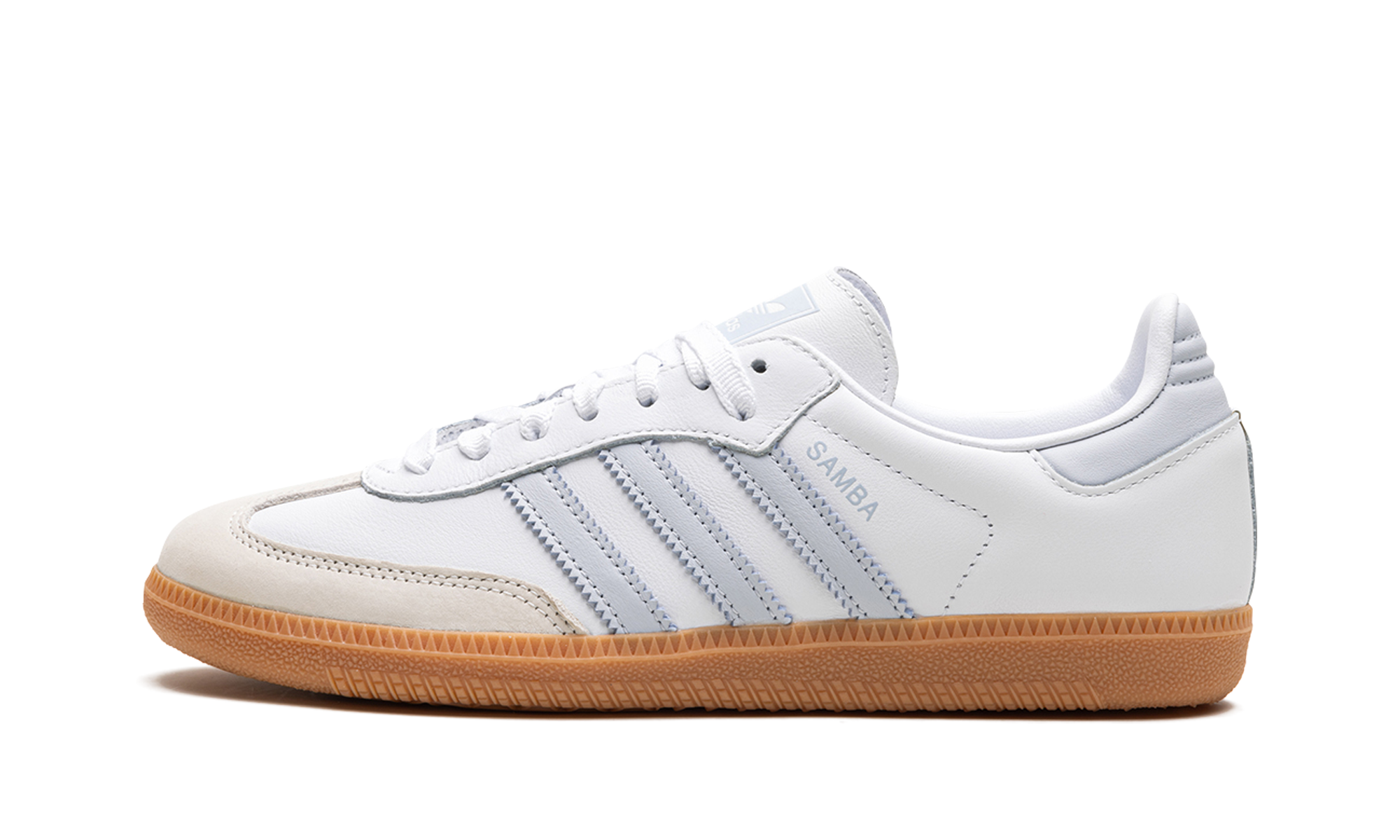 Adidas Samba OG White Halo Blue Gum