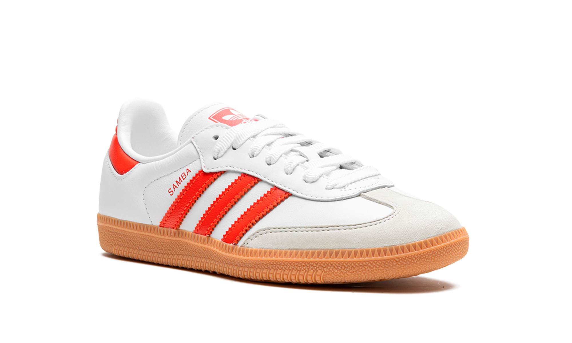 Adidas Samba OG White Solar Red Gum