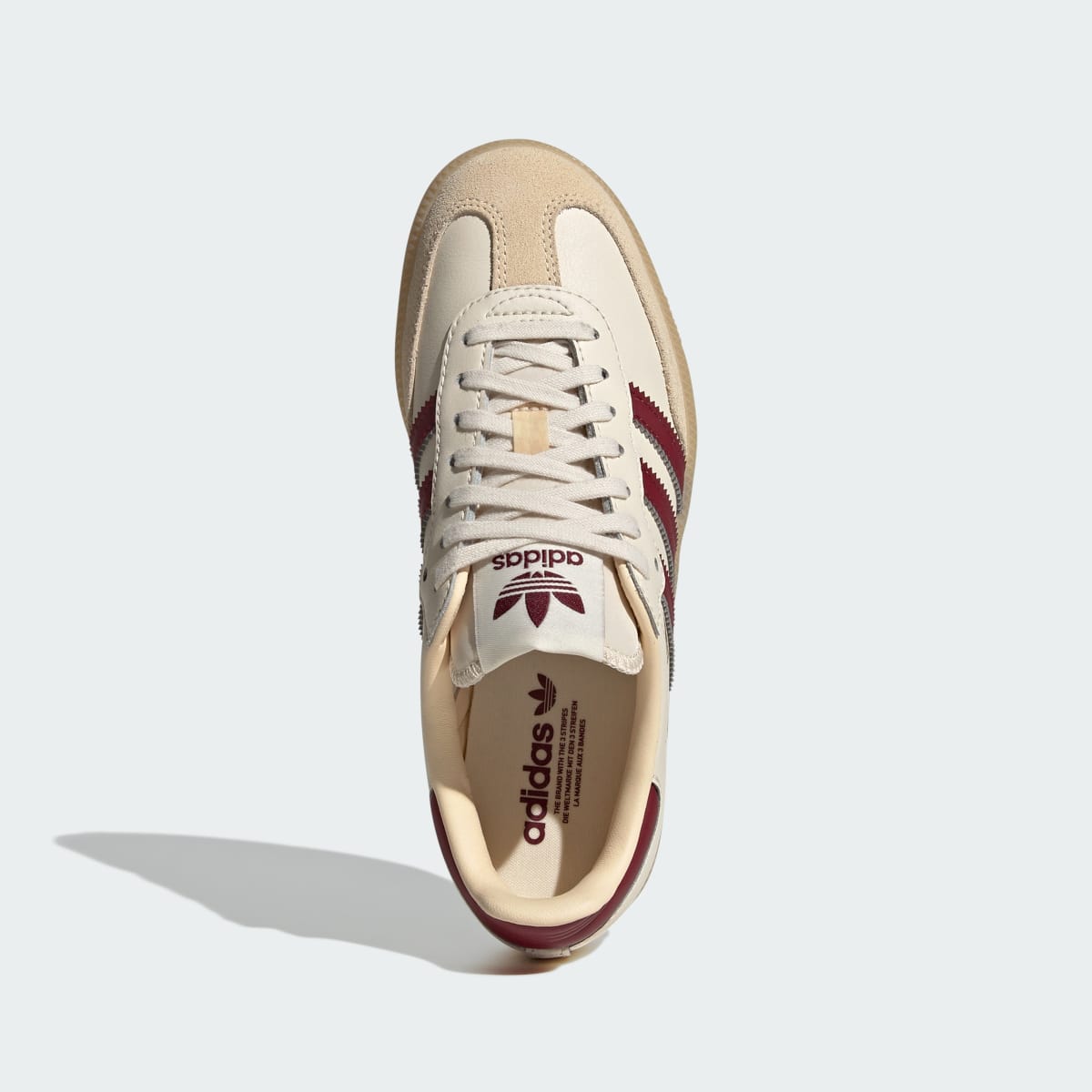 Adidas Samba OG Wonder White Shadow Red Gum