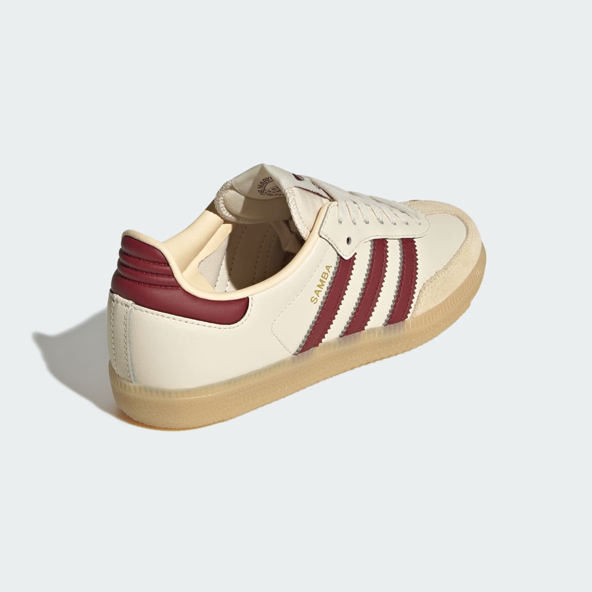 Adidas Samba OG Wonder White Shadow Red Gum