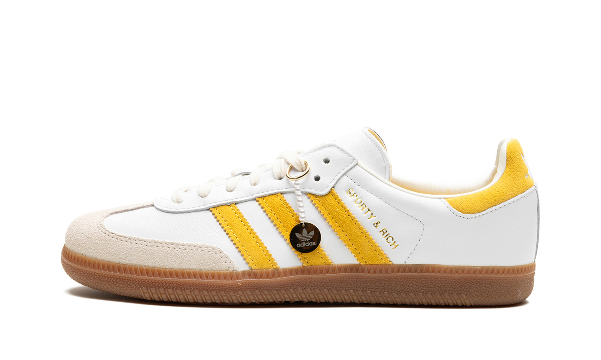 Adidas Samba Sporty & Rich White Bold Gold