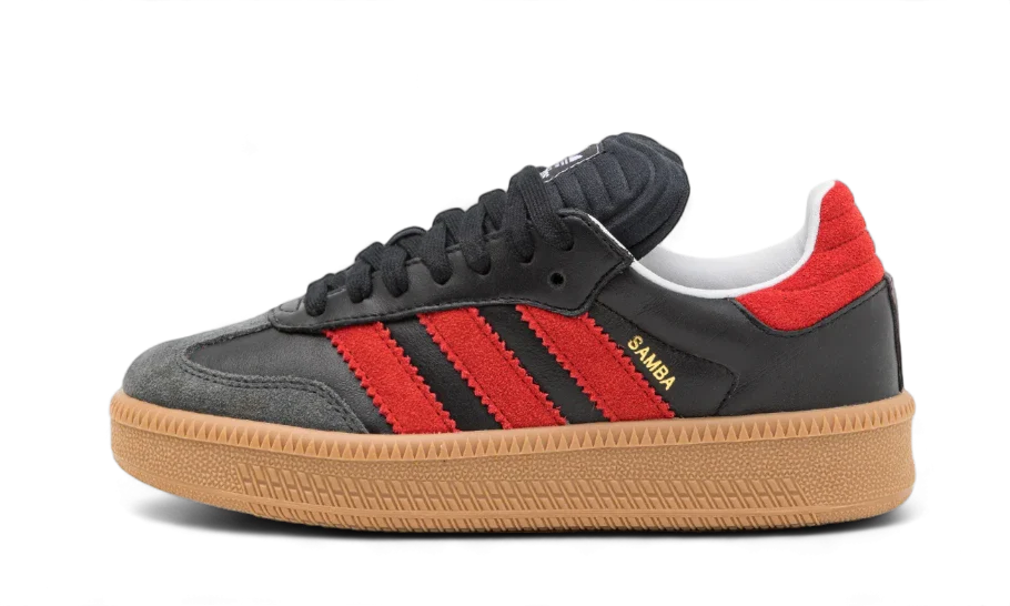 Adidas Samba XLG Core Black Better Scarlet, Core Black/Better Scarlet/Gum (IE9178)