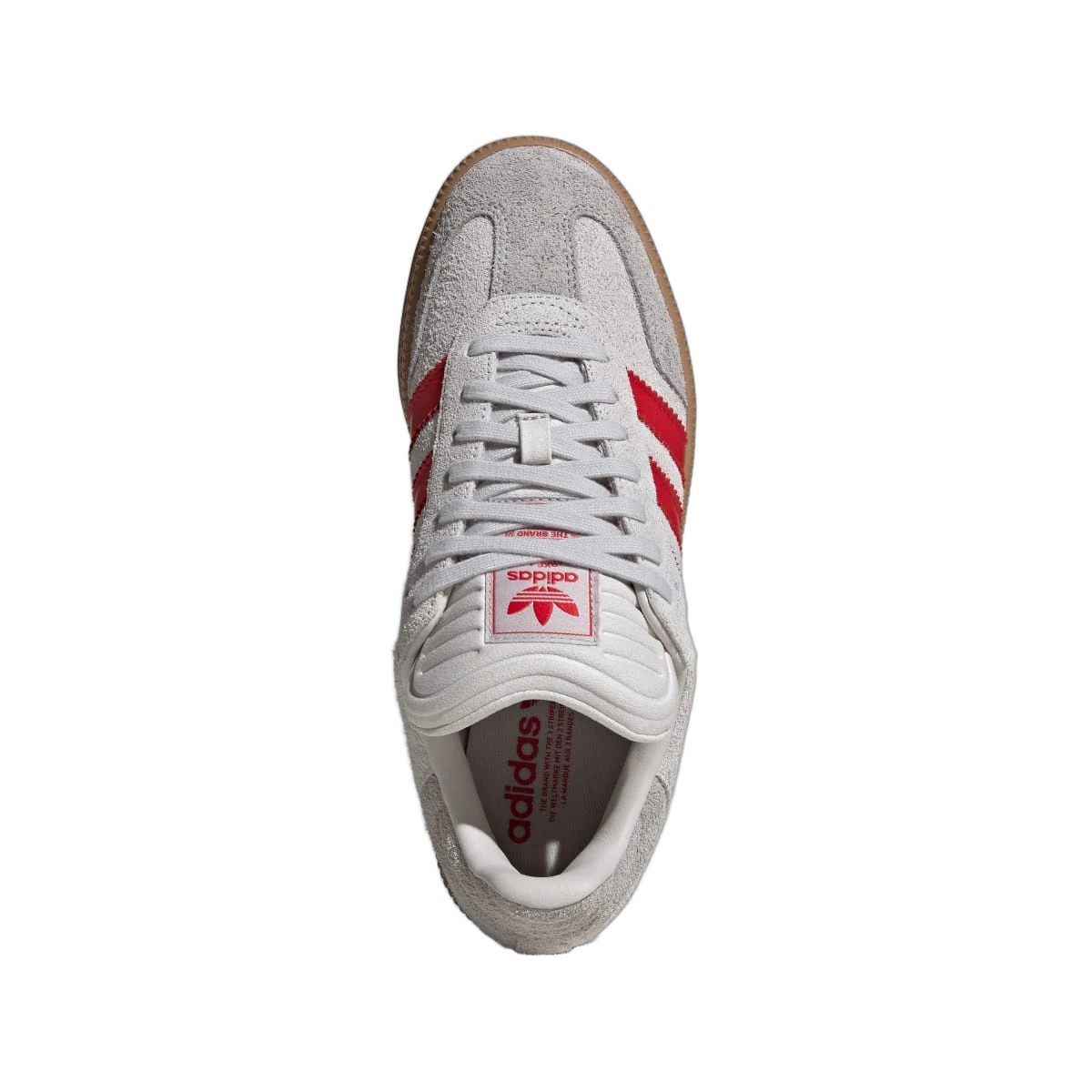 Adidas Samba XLG Grey One Better Scarlet Gum