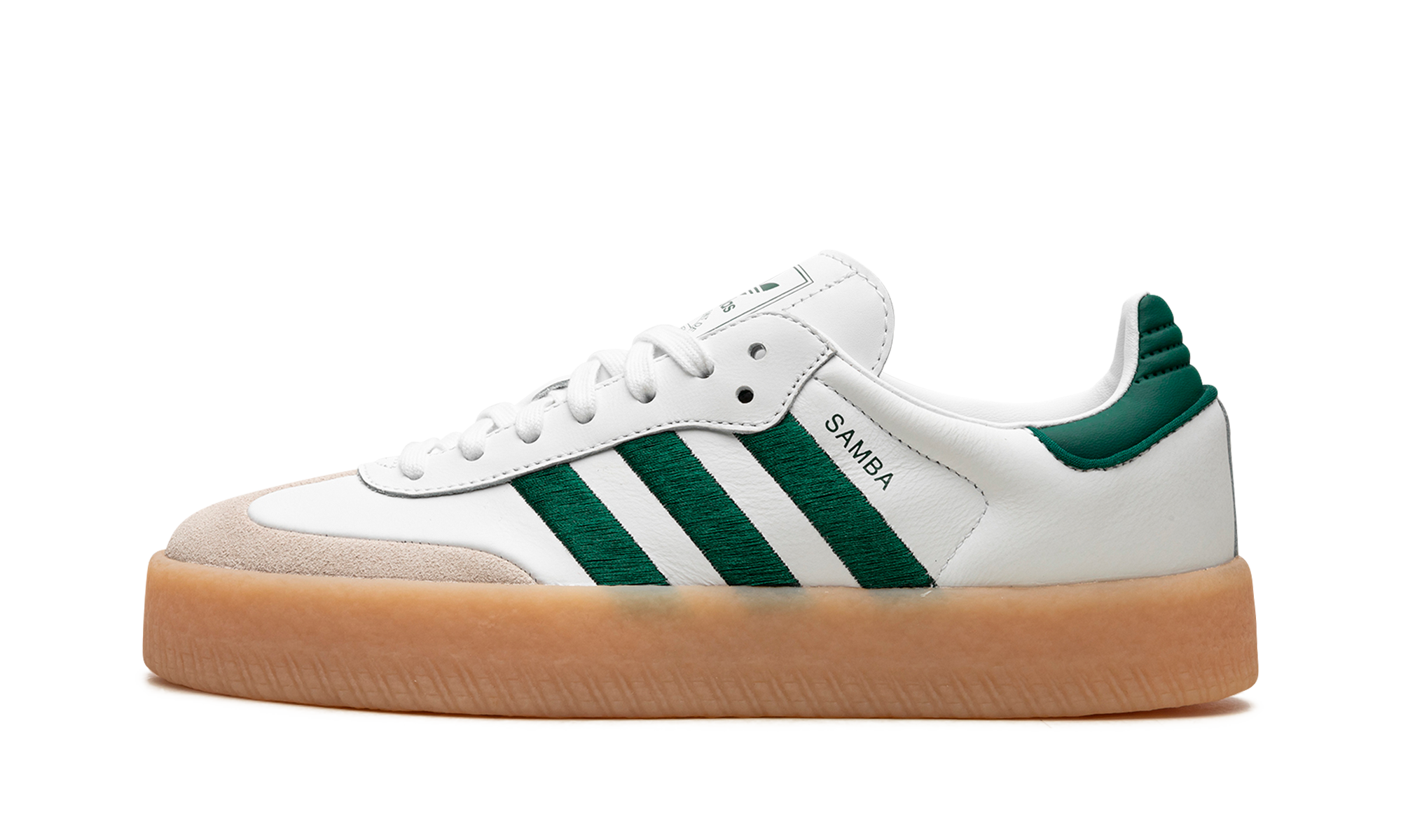 Adidas Sambae White Collegiate Green Gum