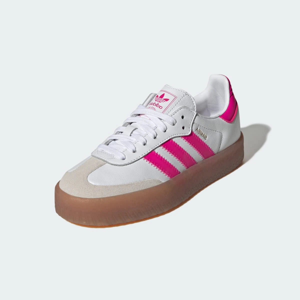 Adidas Sambae White Shock Pink