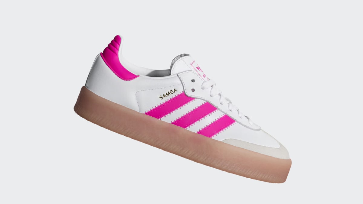 Adidas Sambae White Shock Pink