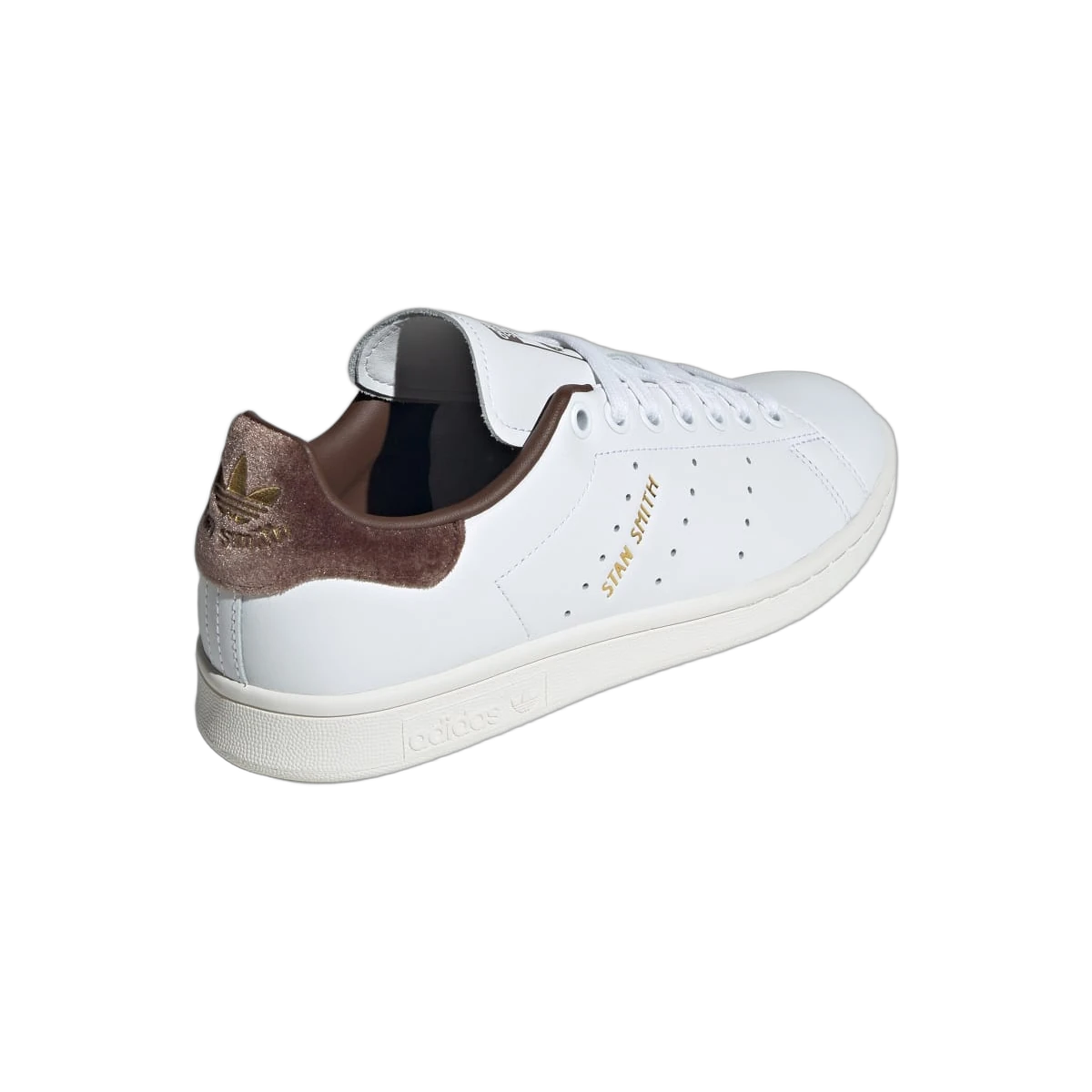 Adidas Stan Smith Cloud White Gold Metallic Brown