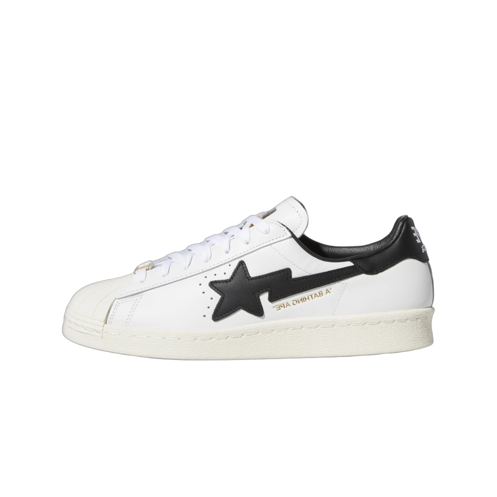 Adidas Superstar 80s Bape White Black, White/Black/White (GZ8980)