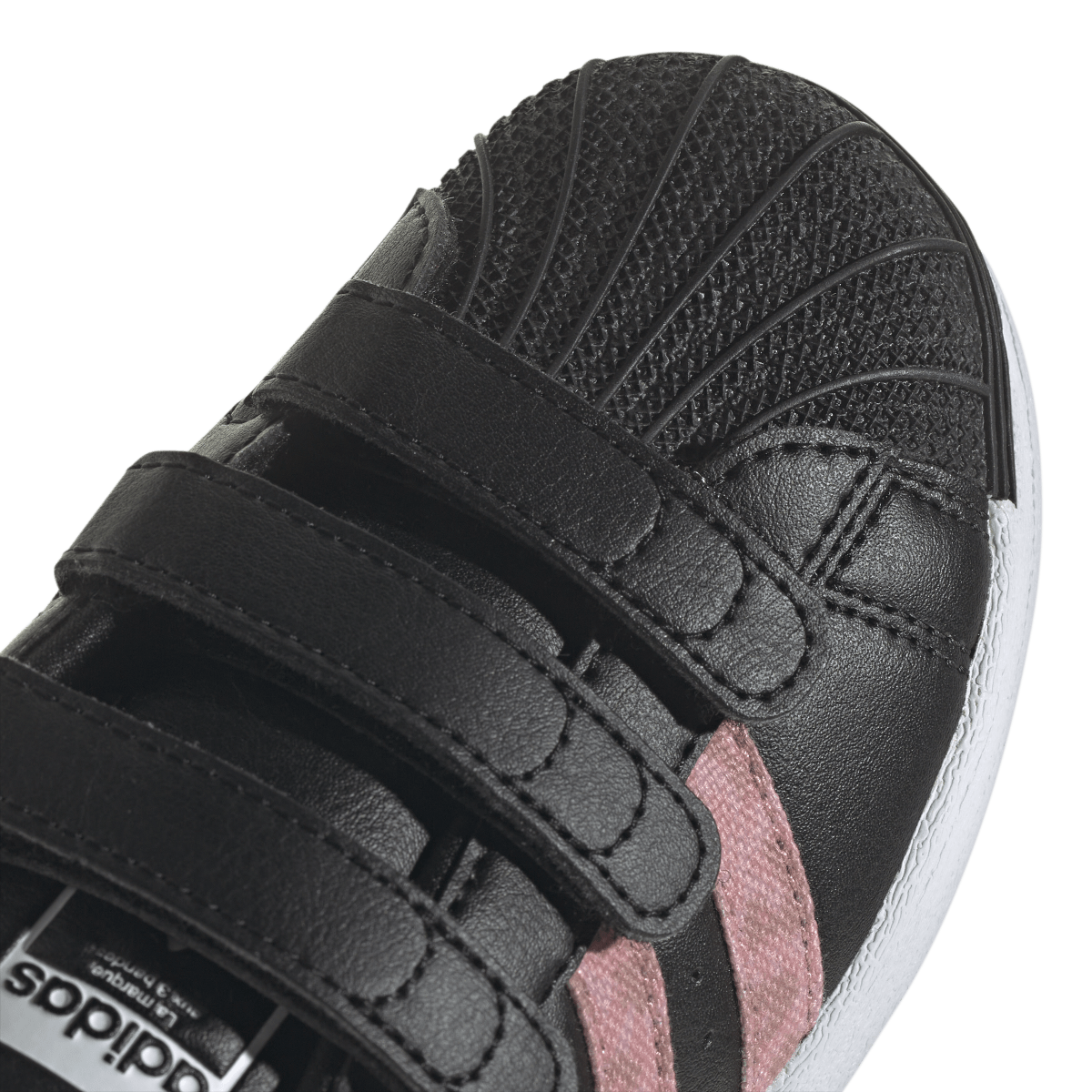 Adidas Superstar Comfort Closure Core Black Gold Metallic (PS)