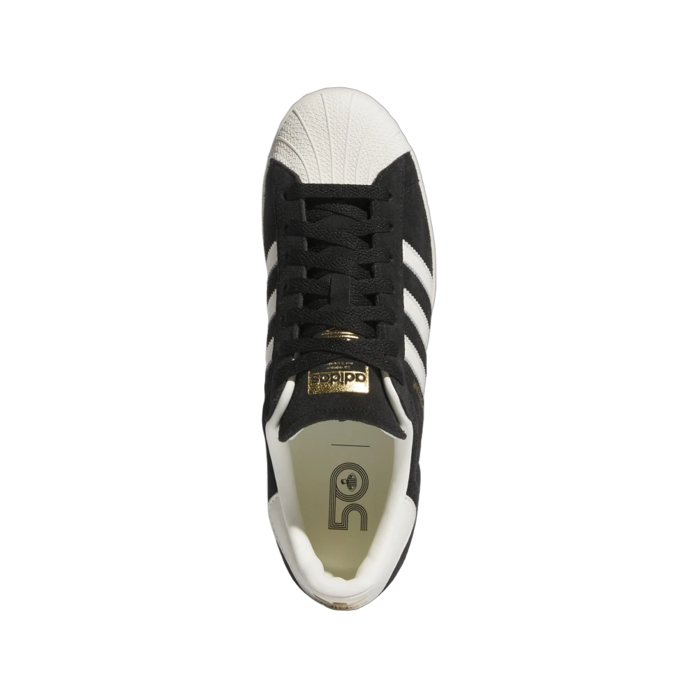 Adidas Superstar Core Black Off White Gold Metallic, Core Black/Off White/Gold Metallic (JH9159)
