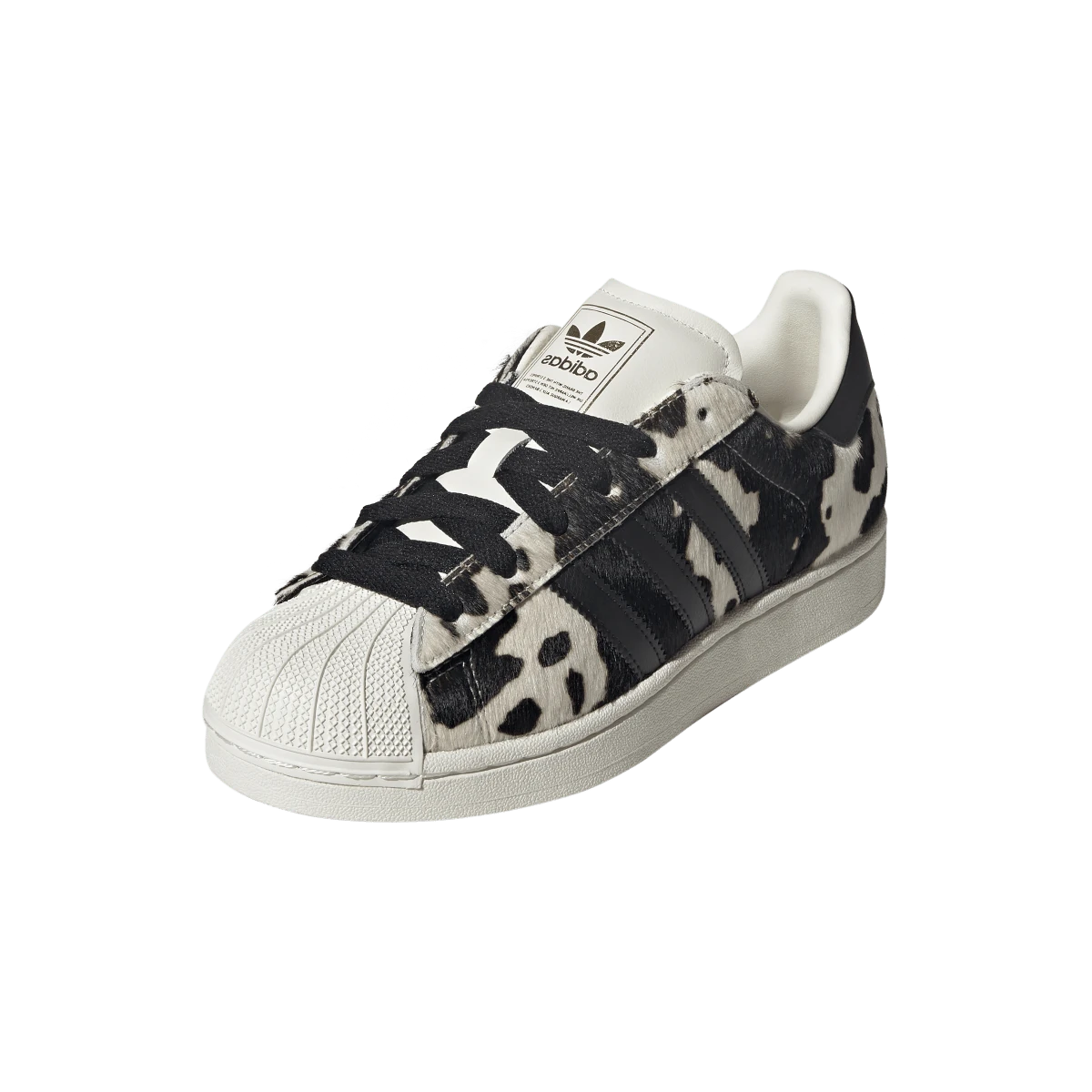 Adidas Superstar Cow Print, Core Black/Core Black/Off White (JP8164)