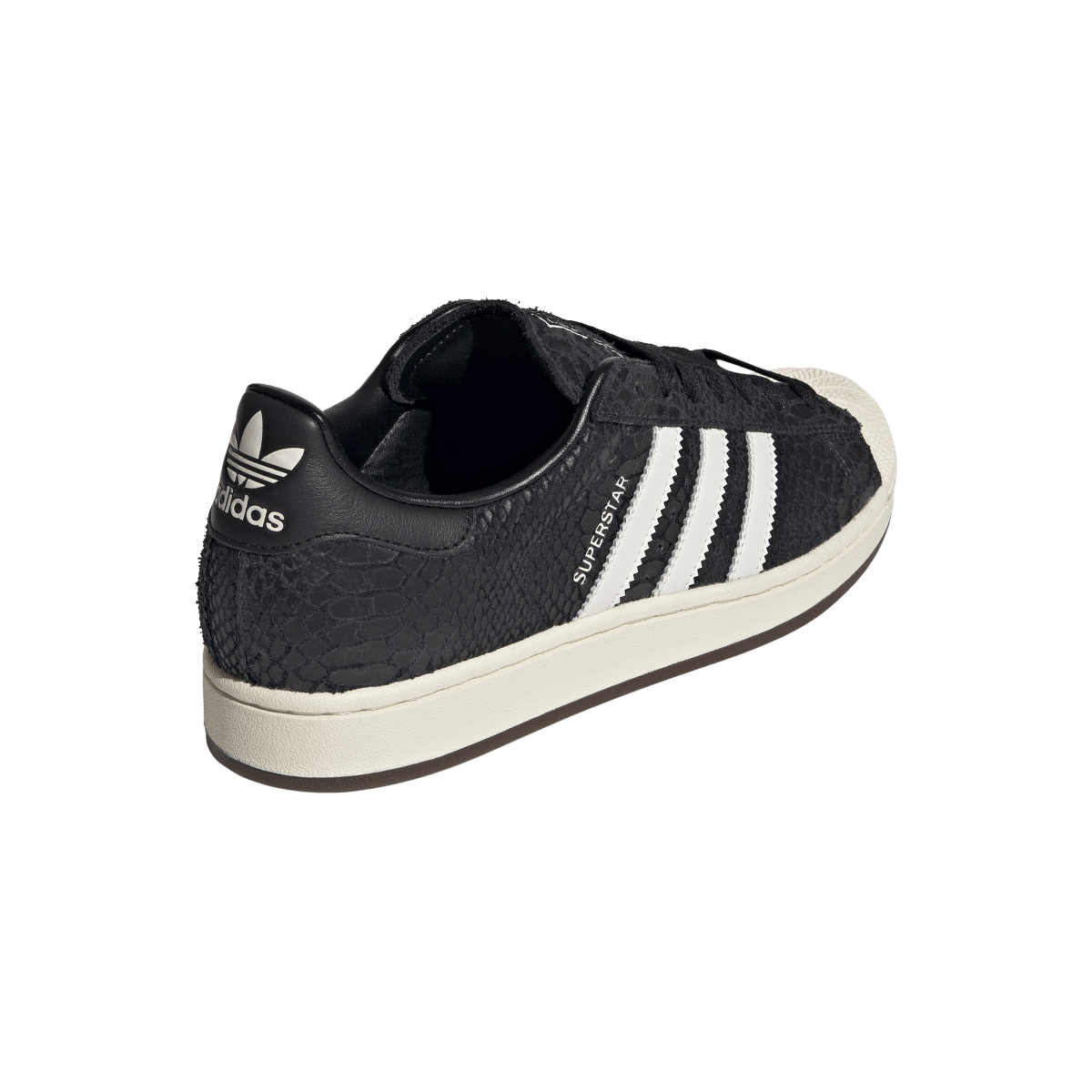Adidas Superstar II Black Croc Cream White